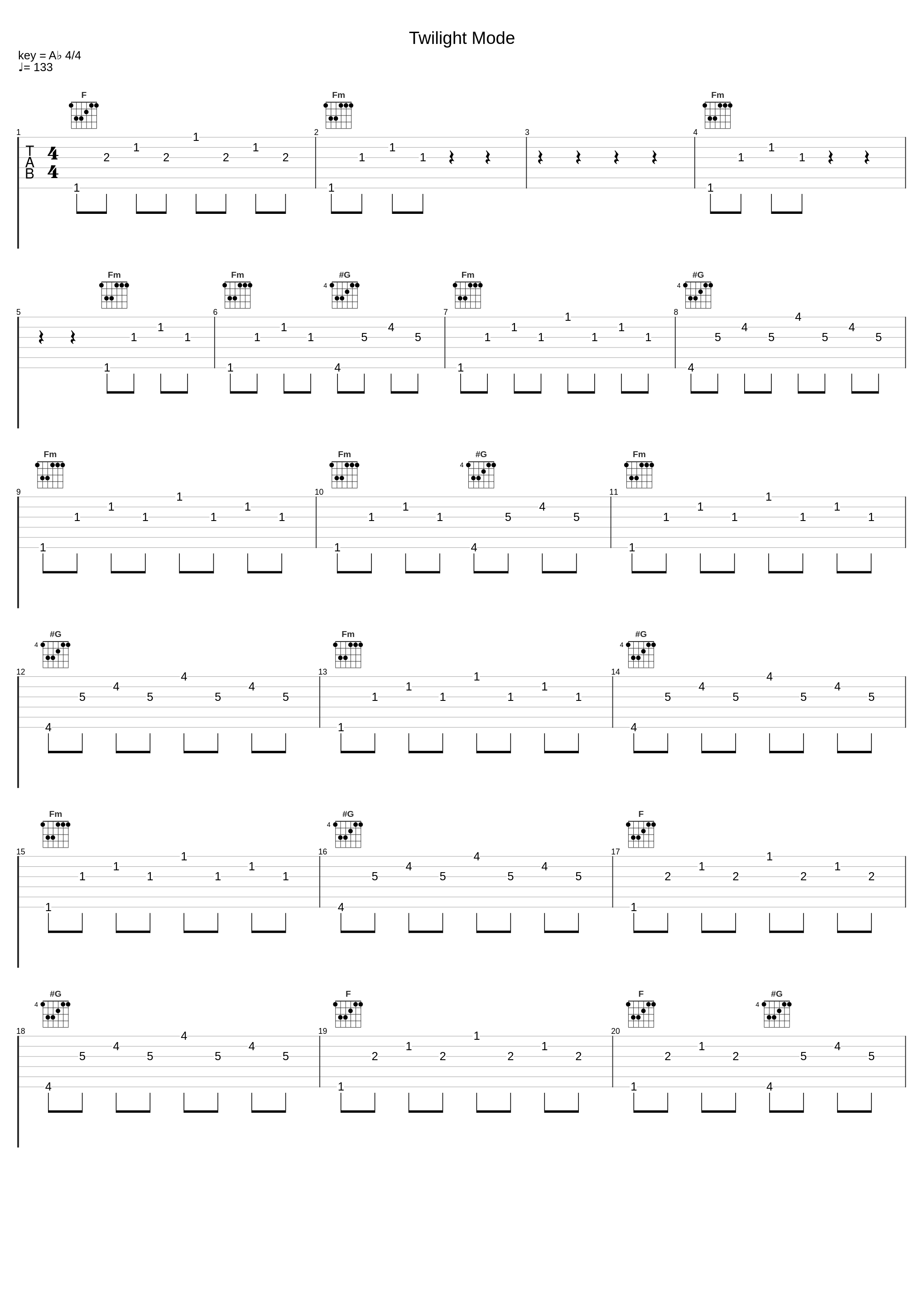 Twilight Mode_4 Strings_1