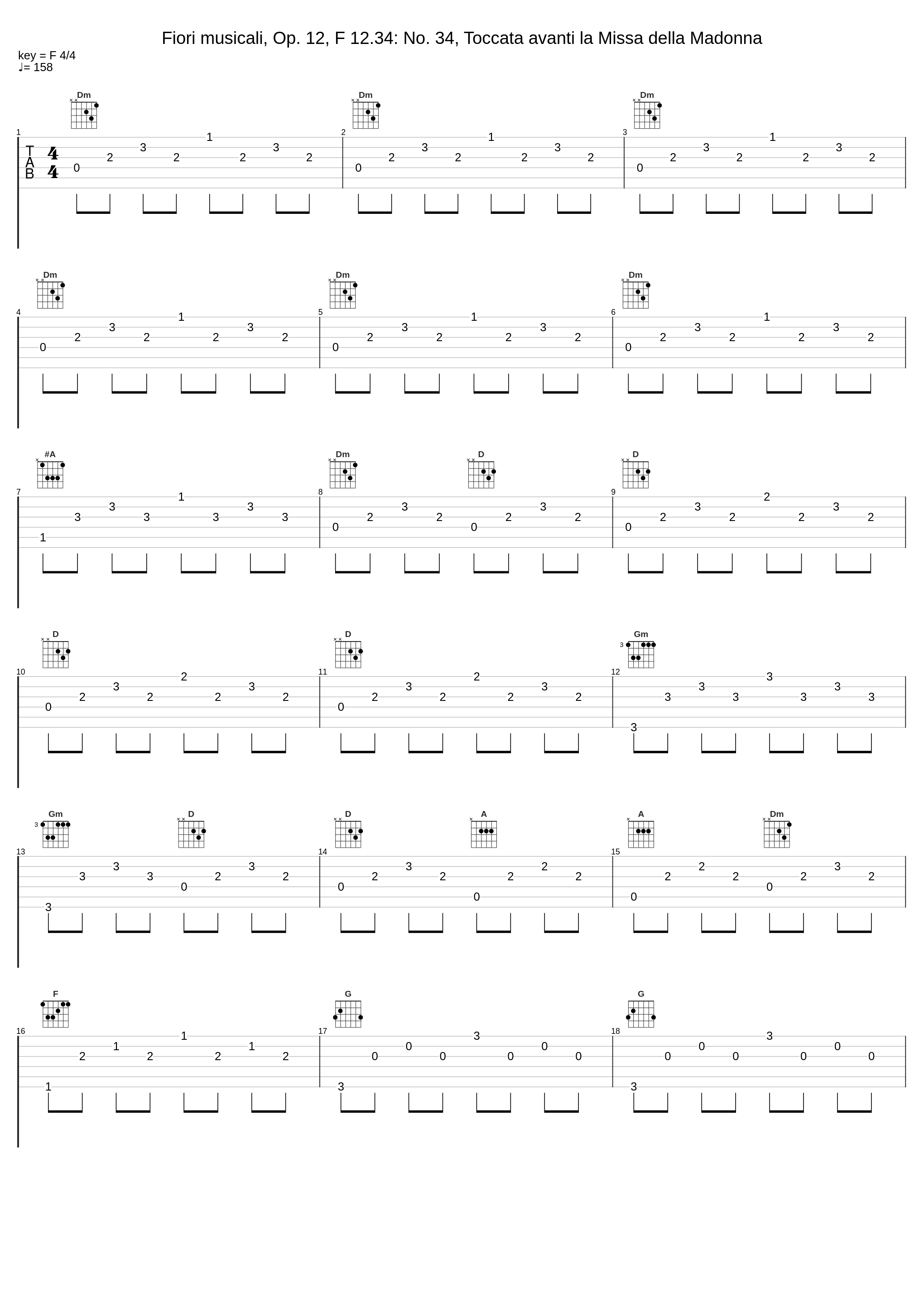 Fiori musicali, Op. 12, F 12.34: No. 34, Toccata avanti la Missa della Madonna_Bernard Foccroulle,Girolamo Alessandro Frescobaldi_1