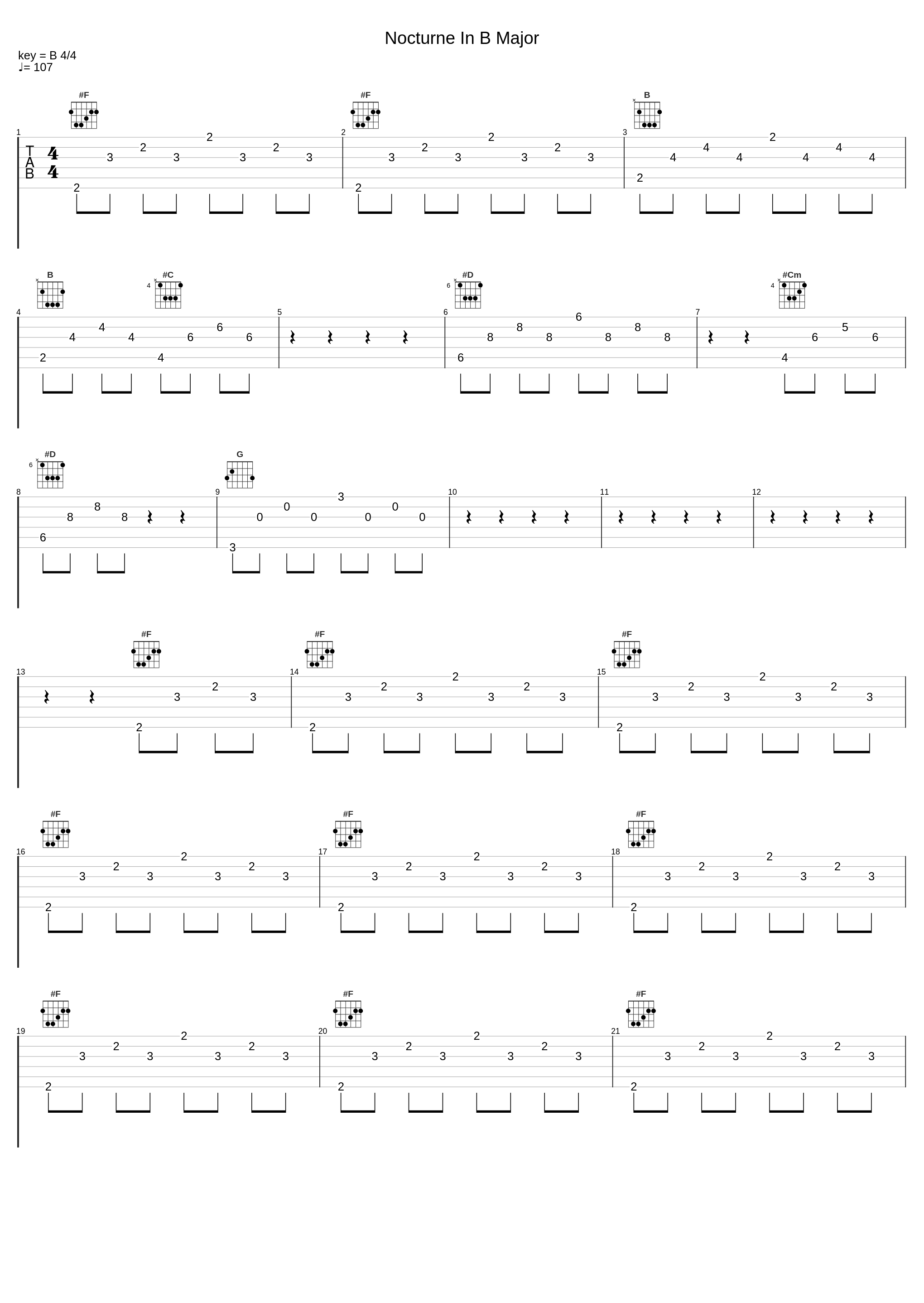 Nocturne In B Major_Antonín Dvořák_1