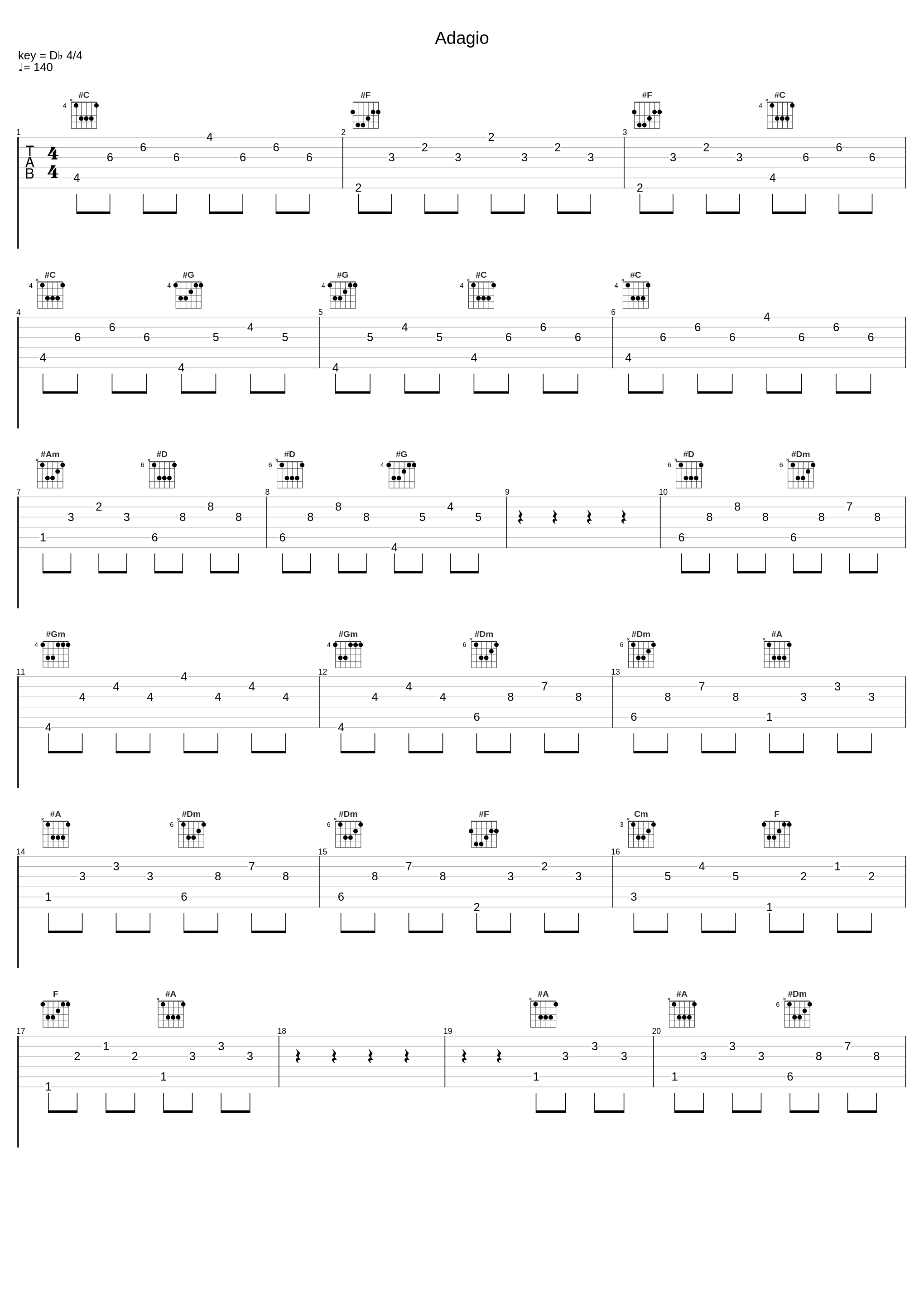 Adagio_Ignaz Friedman,Philippe Gaubert_1