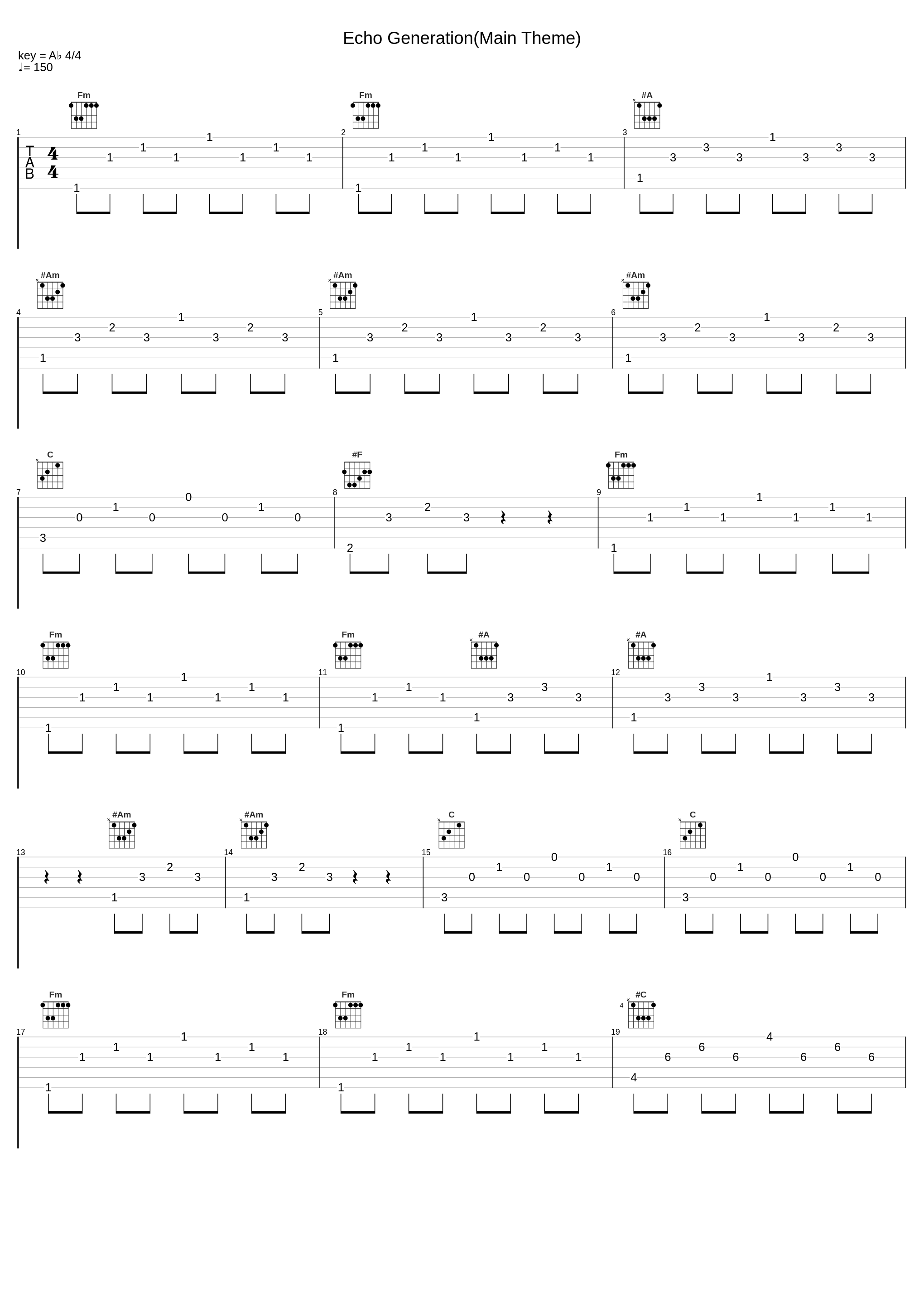 Echo Generation(Main Theme)_Pusher_1