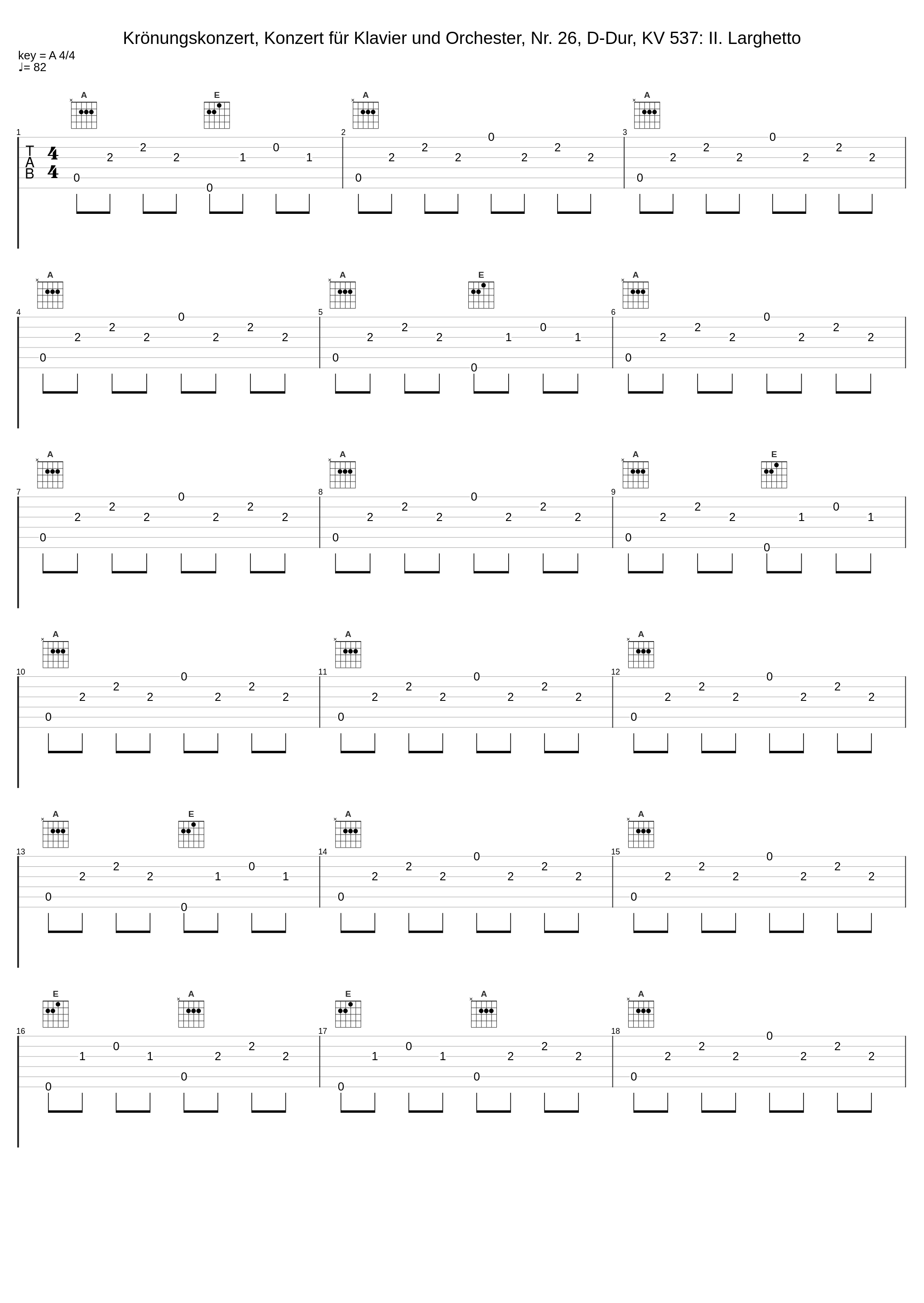 Krönungskonzert, Konzert für Klavier und Orchester, Nr. 26, D-Dur, KV 537: II. Larghetto_Mozart Festival Orchestra,Hélène Gál_1