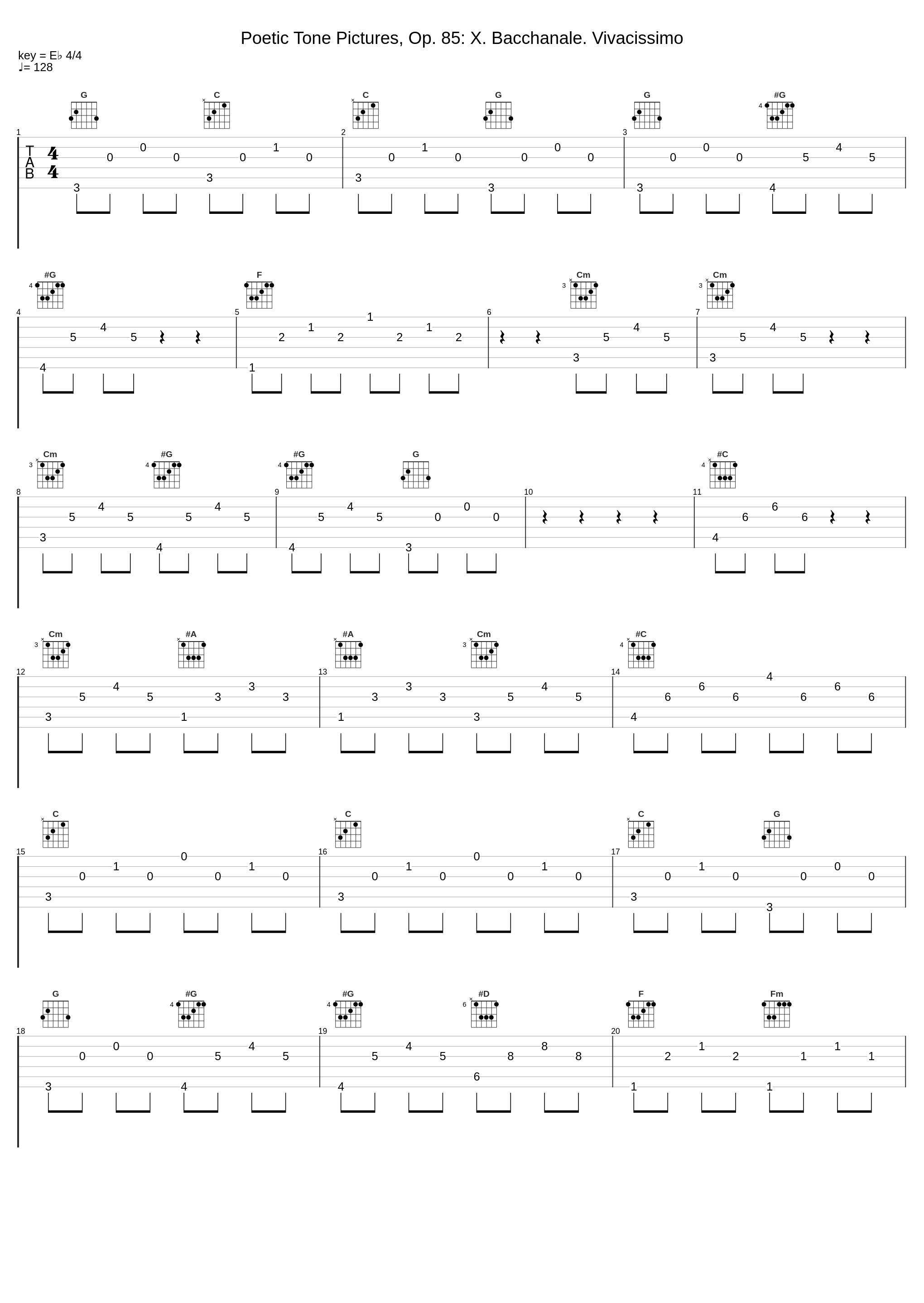 Poetic Tone Pictures, Op. 85: X. Bacchanale. Vivacissimo_Elena Bashkirova,Antonín Dvořák_1