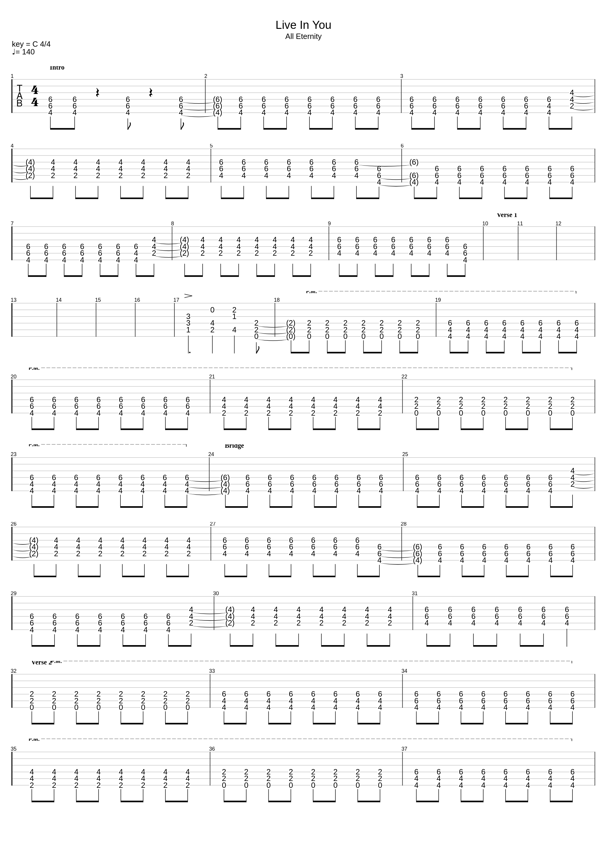 Live In You_To Die For_1