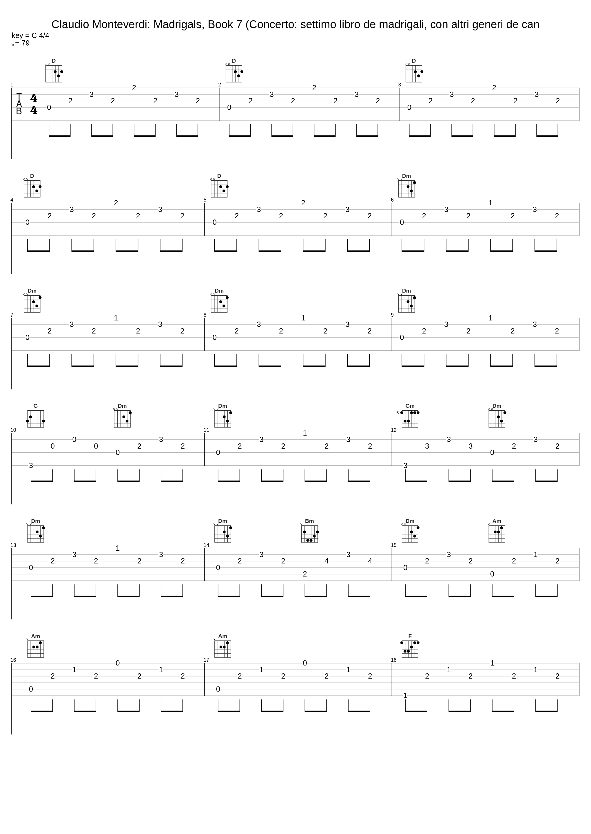 Claudio Monteverdi: Madrigals, Book 7 (Concerto: settimo libro de madrigali, con altri generi de can_Claudio Monteverdi_1