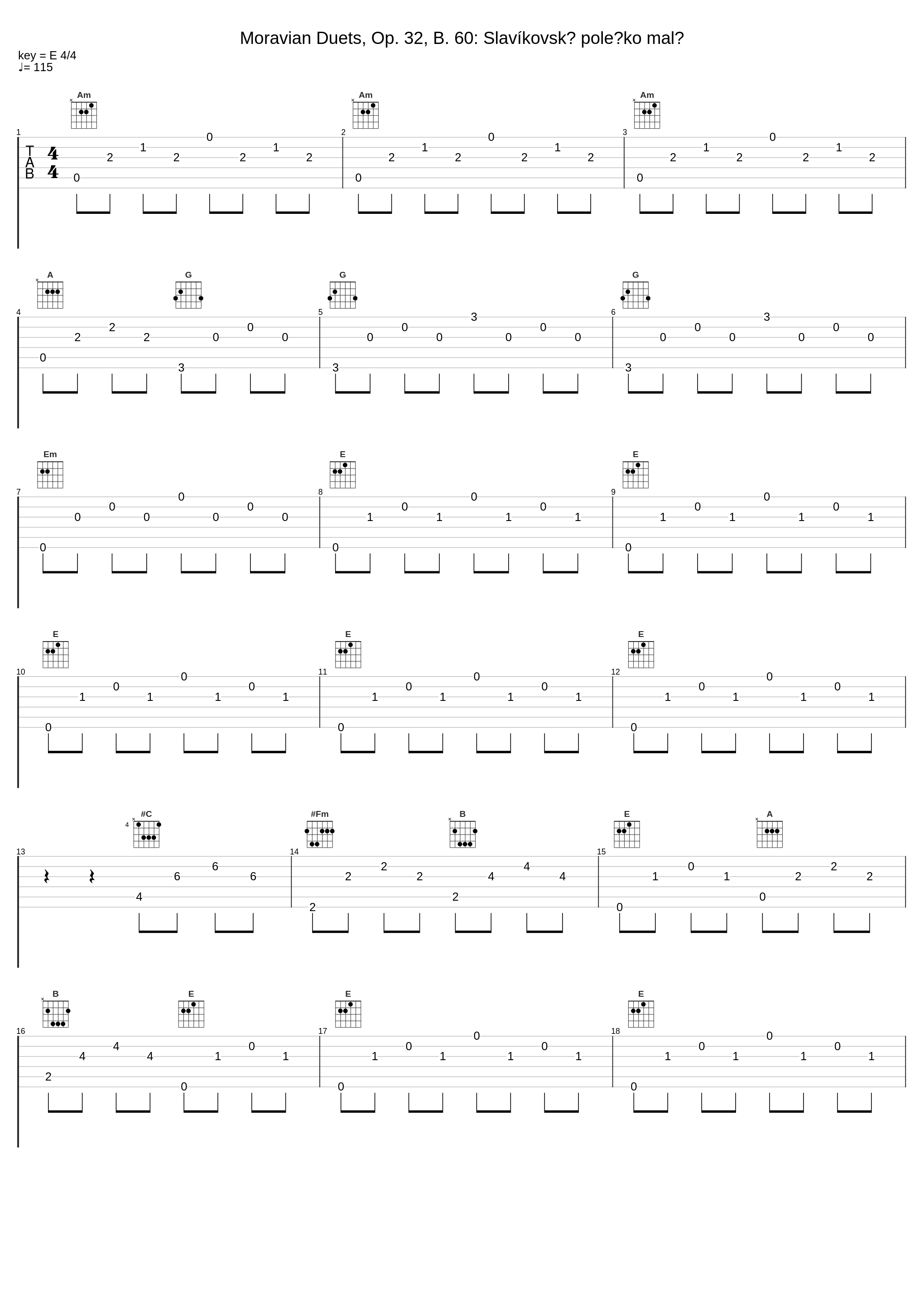 Moravian Duets, Op. 32, B. 60: Slavíkovský polečko malý_Studentenkoor Gica,Antonín Dvořák_1