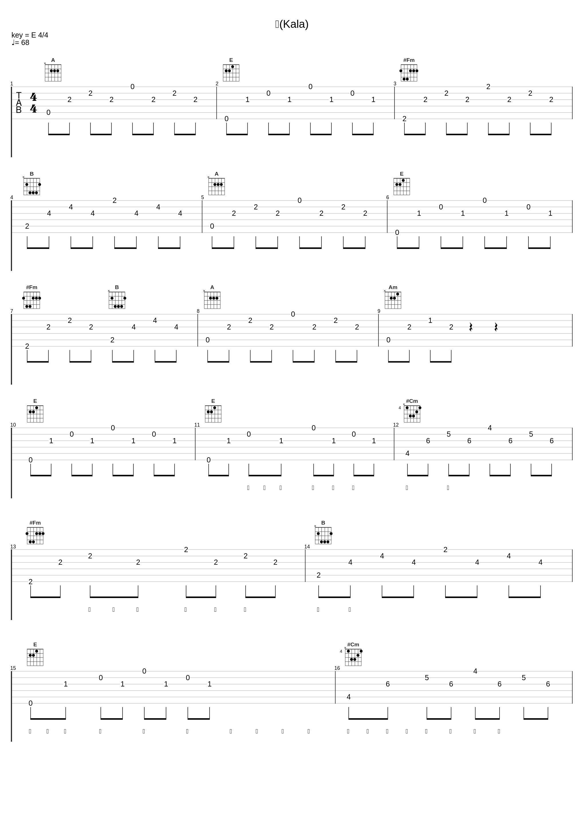 痛(Kala)_李翊君_1