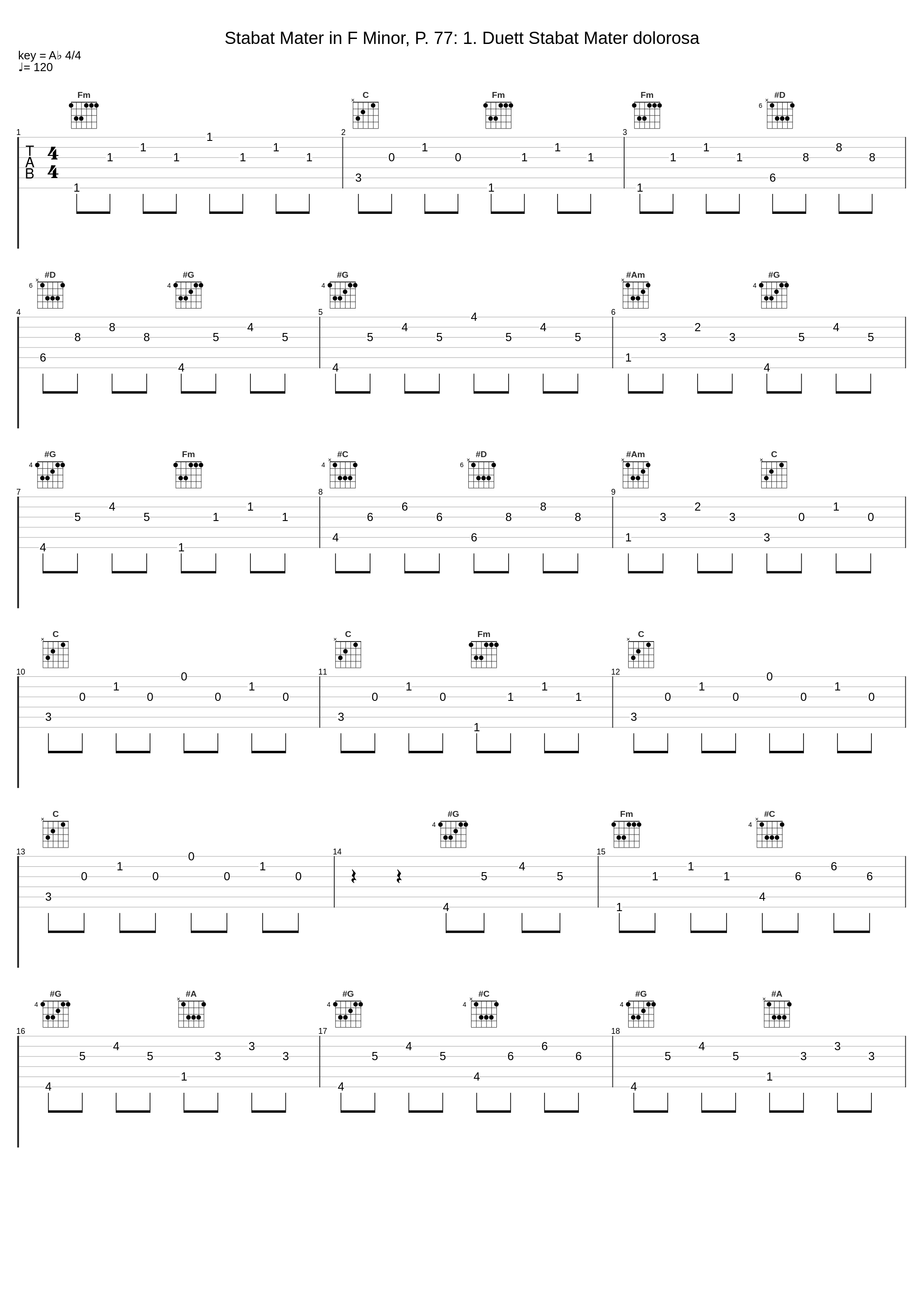 Stabat Mater in F Minor, P. 77: 1. Duett Stabat Mater dolorosa_Mark Delisle,Giovanni Battista Pergolesi_1