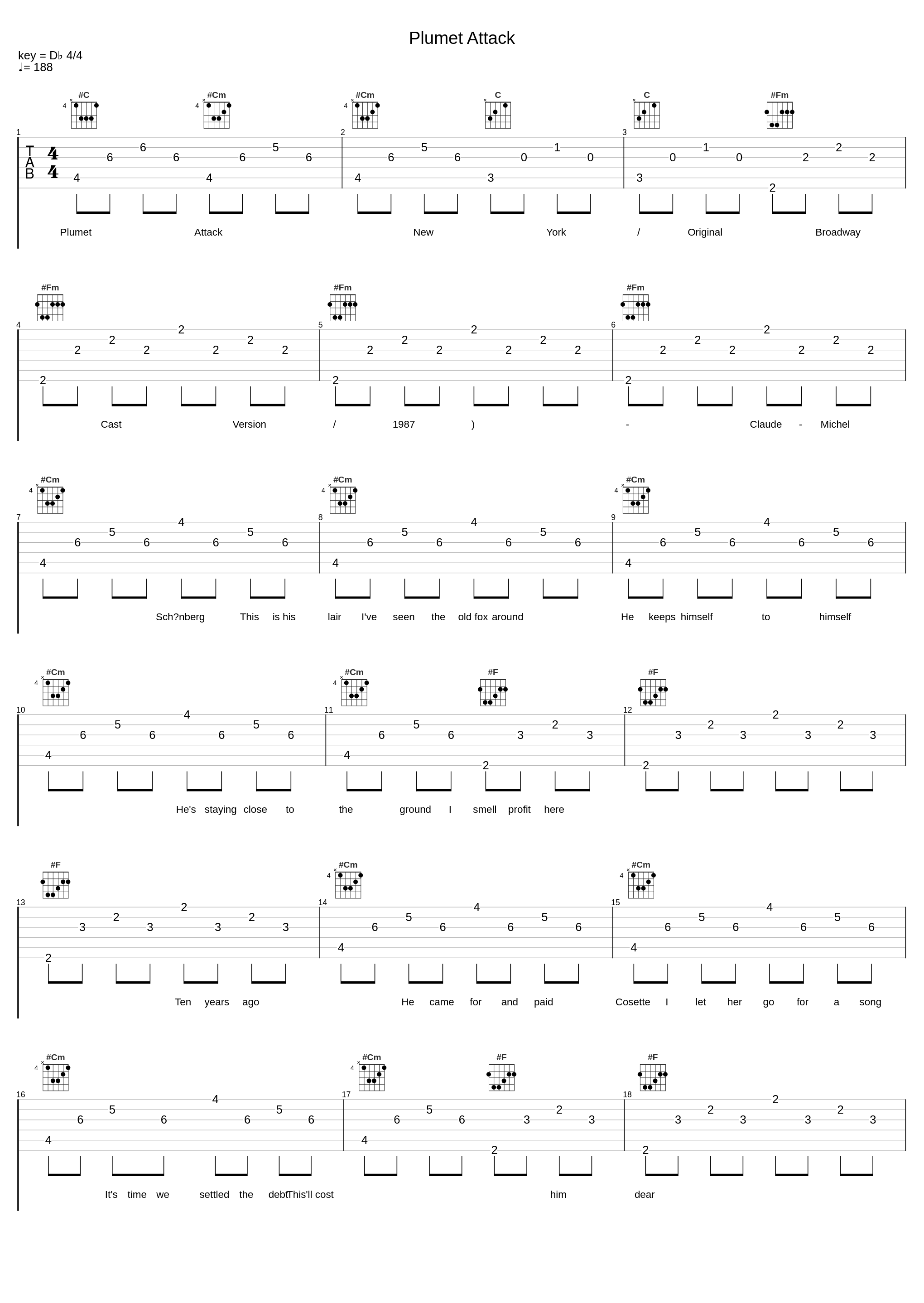 Plumet Attack_Claude-Michel Schönberg_1