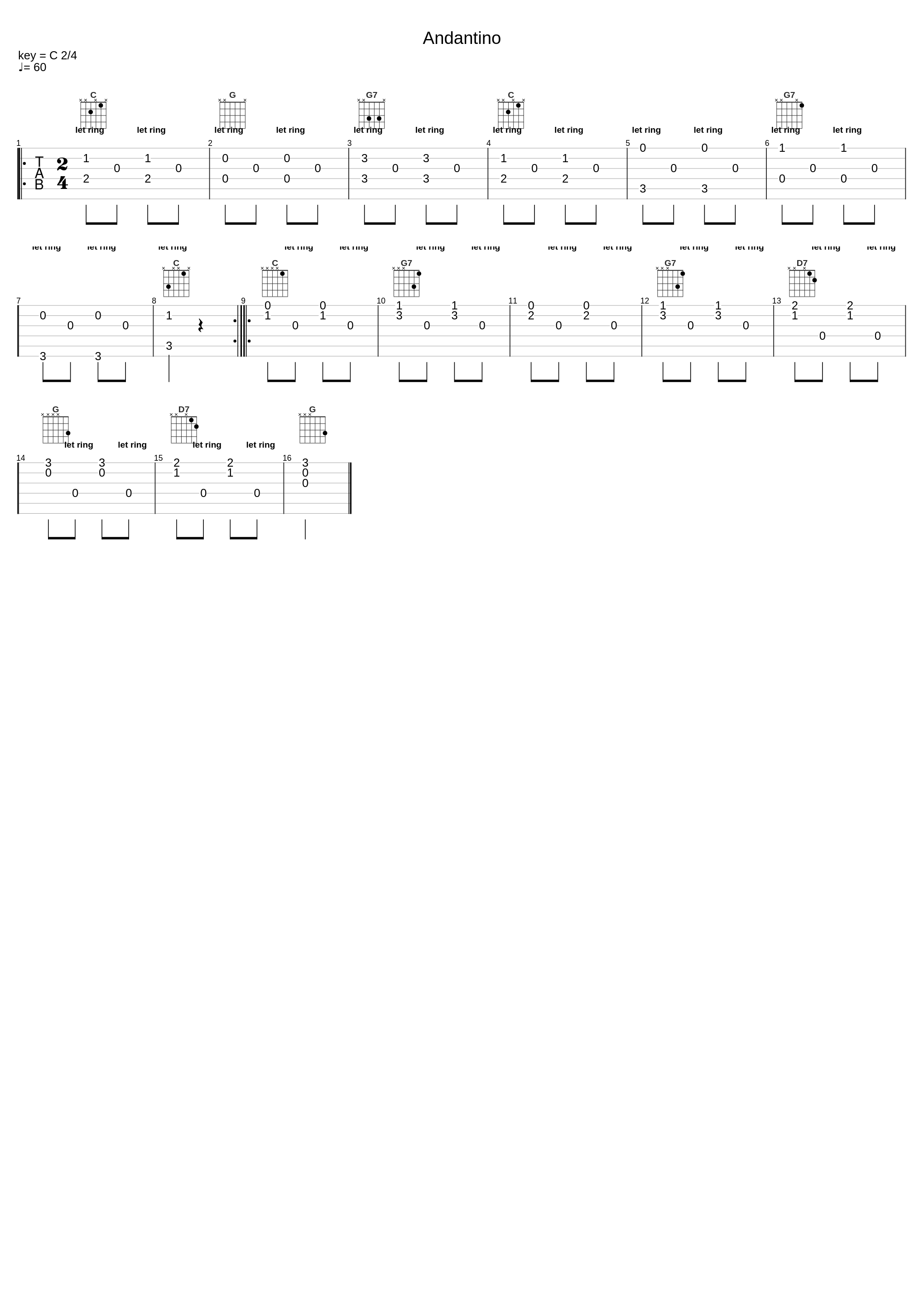 Andantino_Matteo Carcassi_1