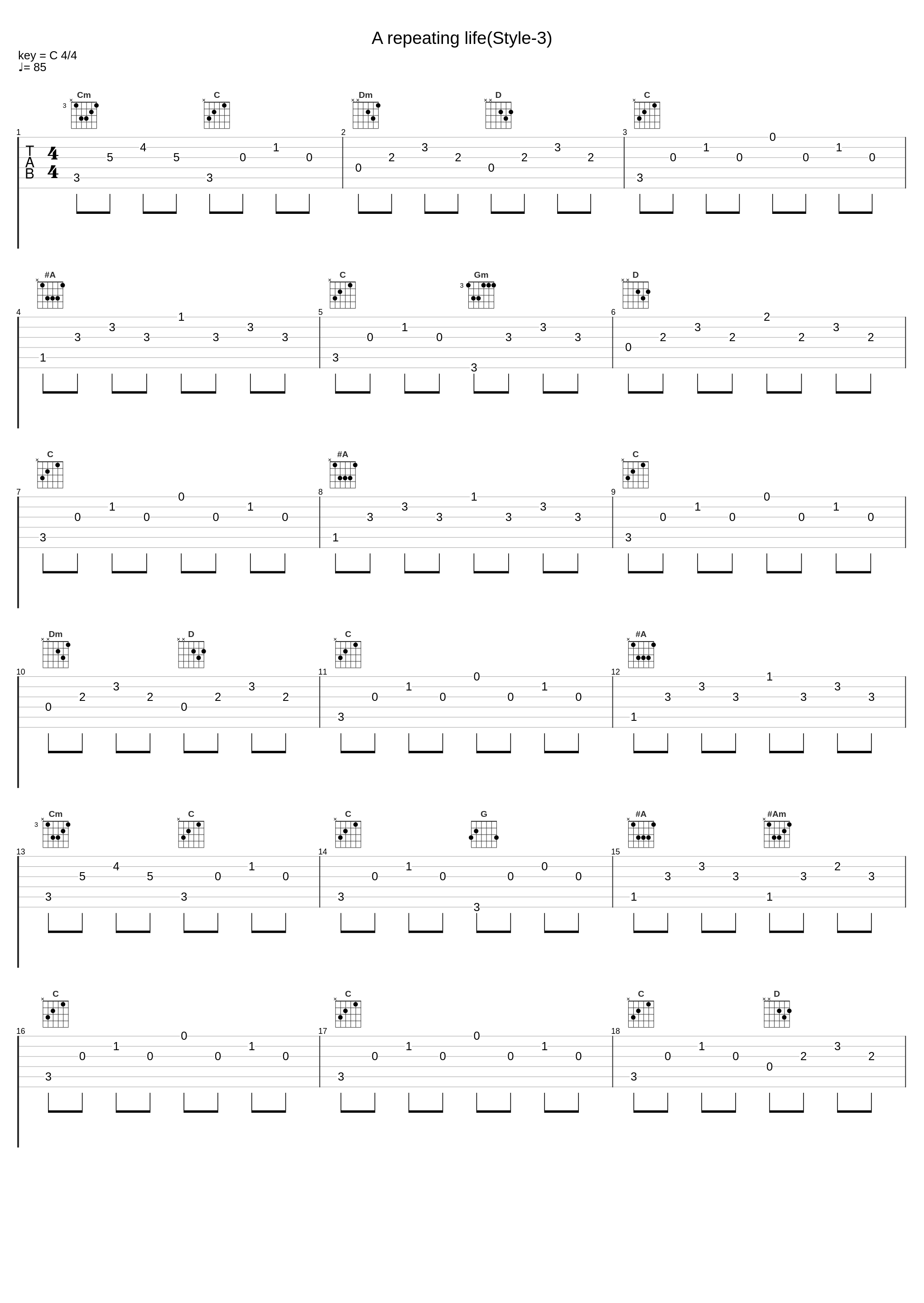 A repeating life(Style-3)_阿保刚_1