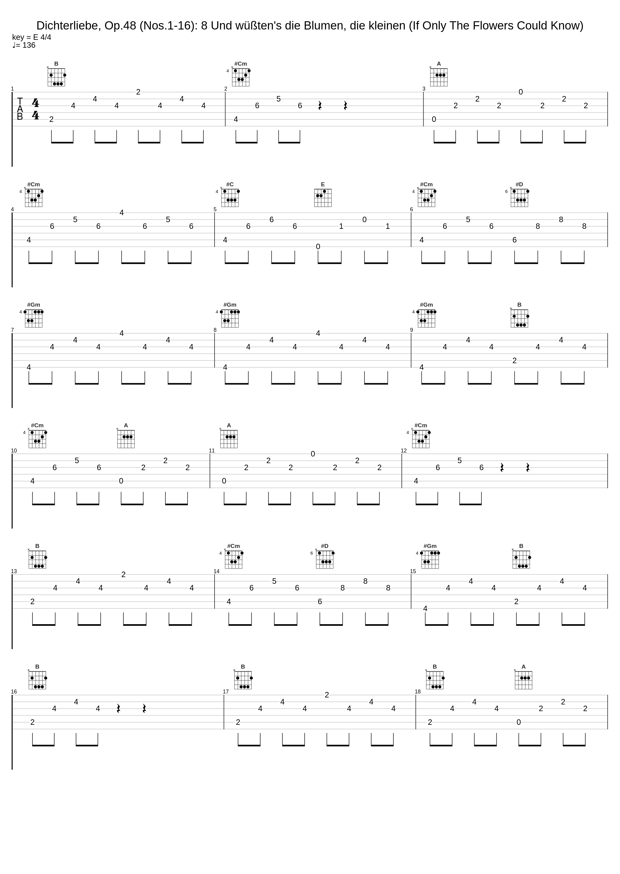 Dichterliebe, Op.48 (Nos.1-16): 8 Und wüßten's die Blumen, die kleinen (If Only The Flowers Could Know)_Aleksei Maslennikov,Nikolai Petrov_1