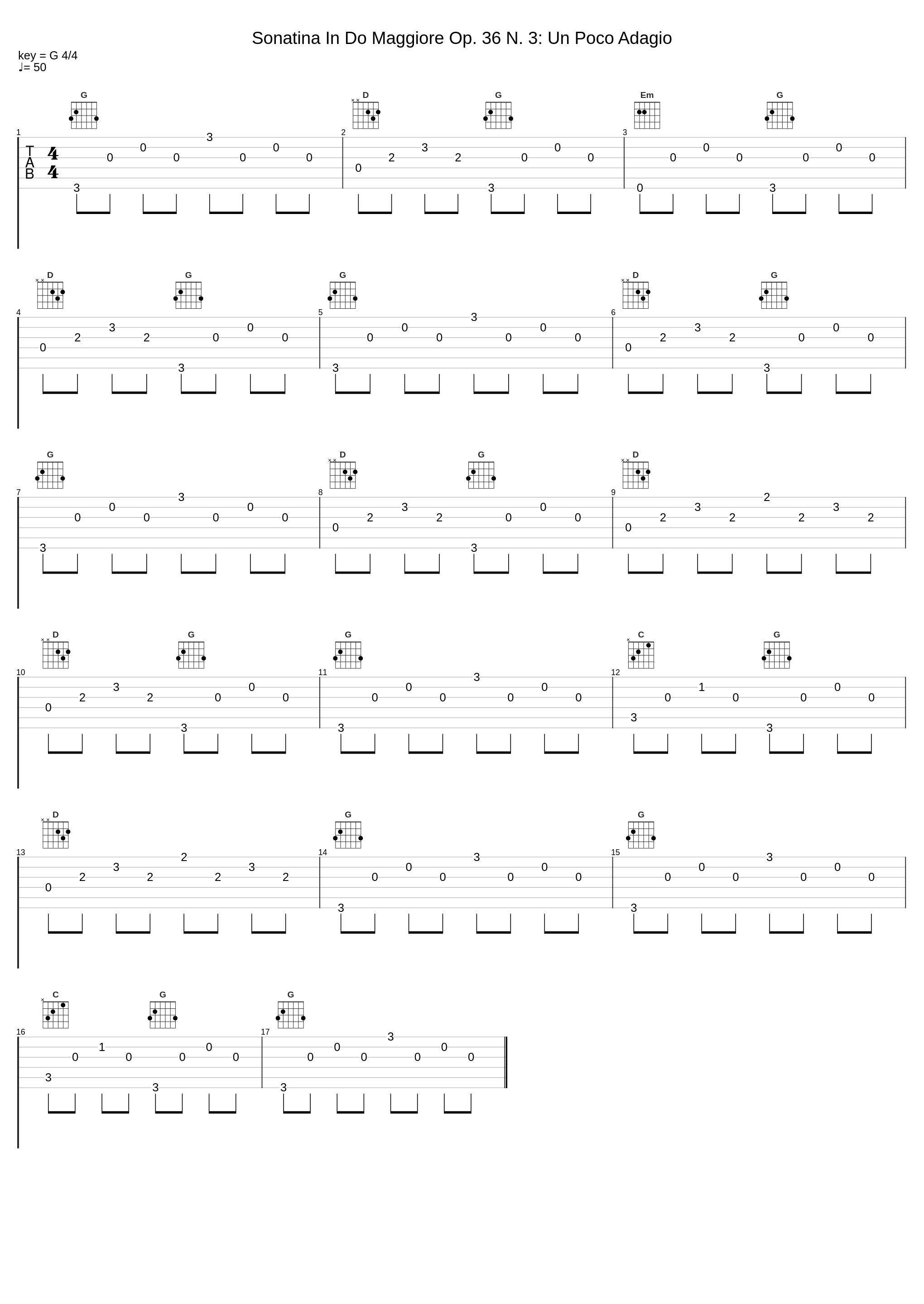 Sonatina In Do Maggiore Op. 36 N. 3: Un Poco Adagio_Pietro Spada_1