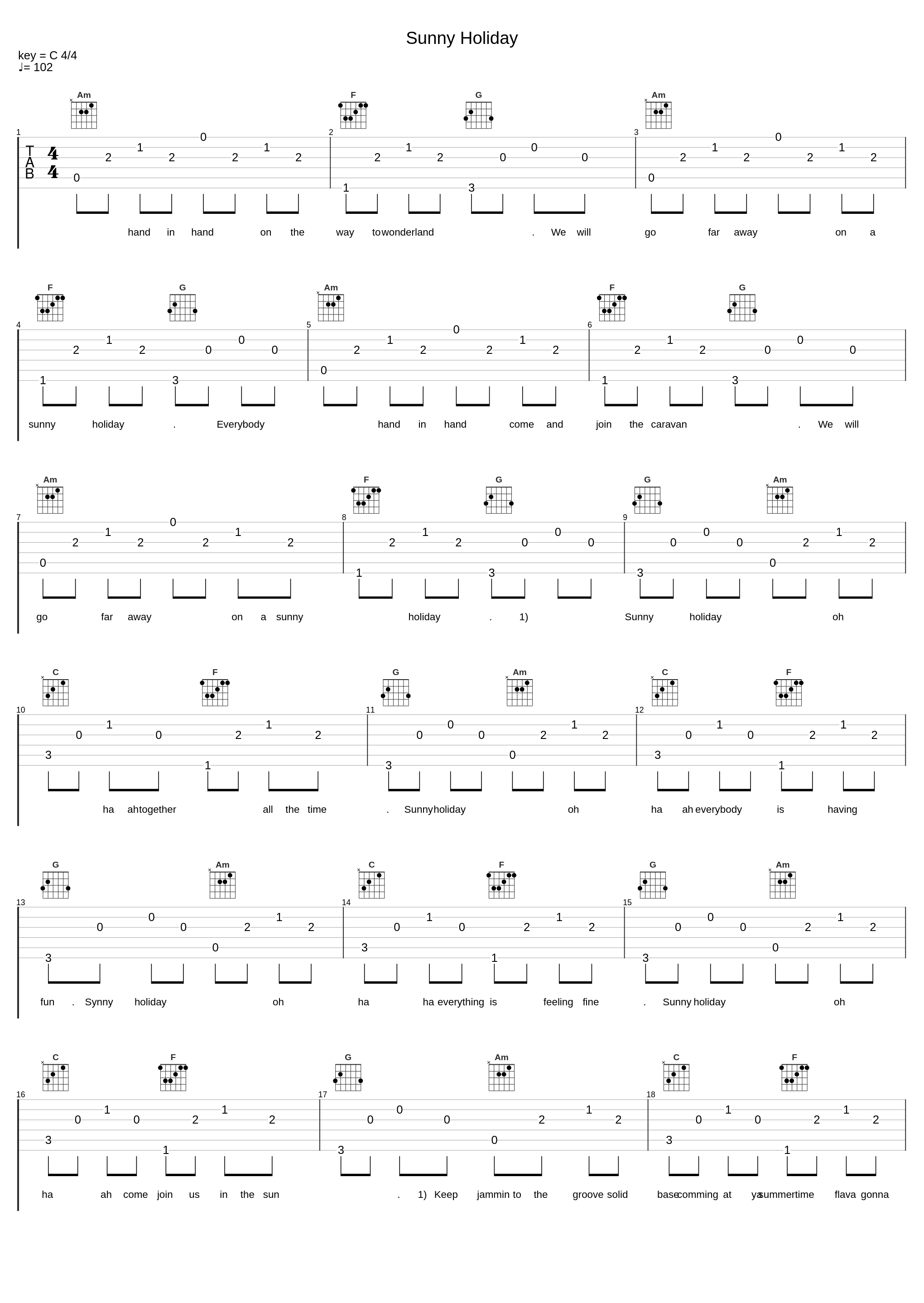 Sunny Holiday_Solid Base_1