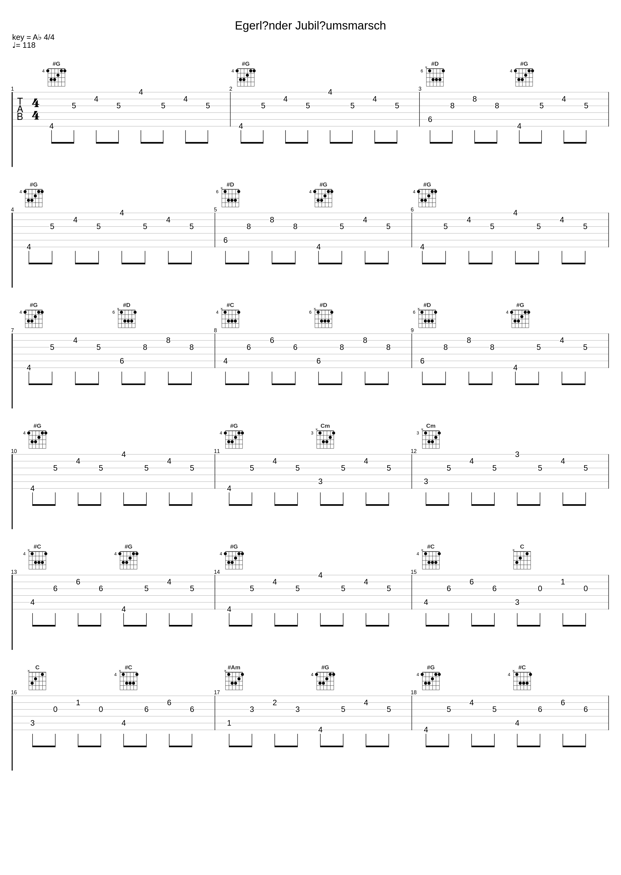 Egerländer Jubiläumsmarsch_Ernst Mosch_1