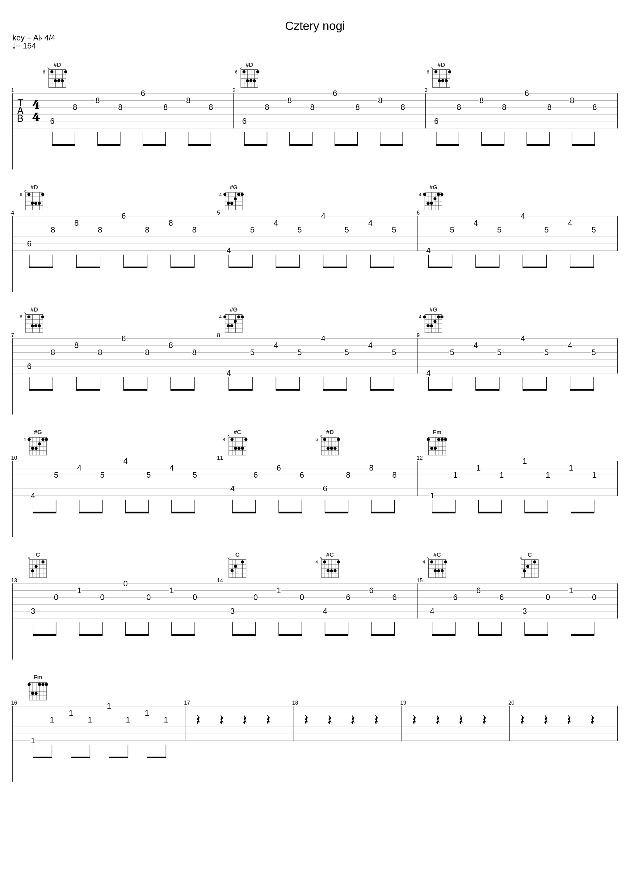 Cztery nogi_Mieczysław Fogg_1