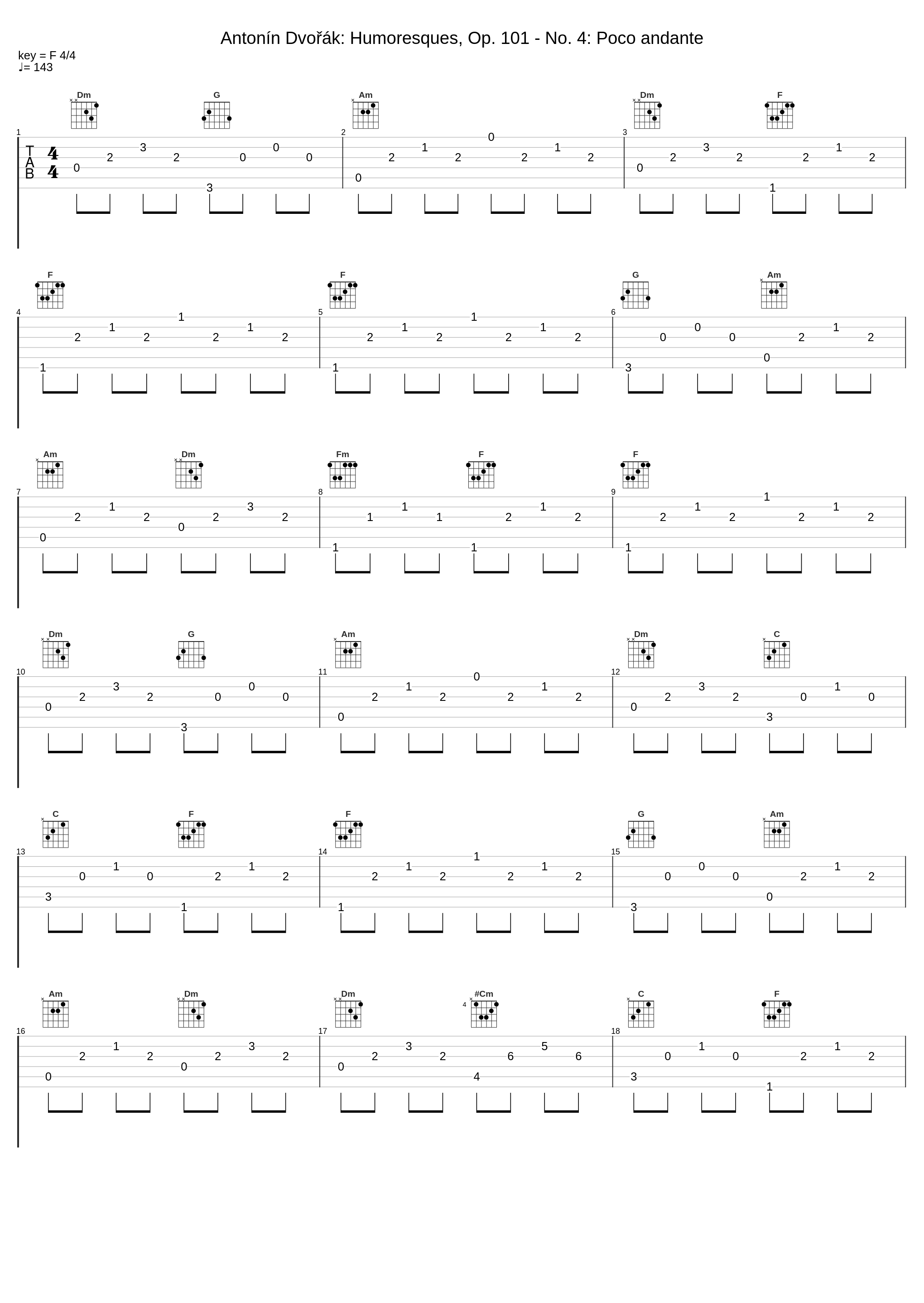 Antonín Dvořák: Humoresques, Op. 101 - No. 4: Poco andante_Rudolf Firkusny,Antonín Dvořák_1