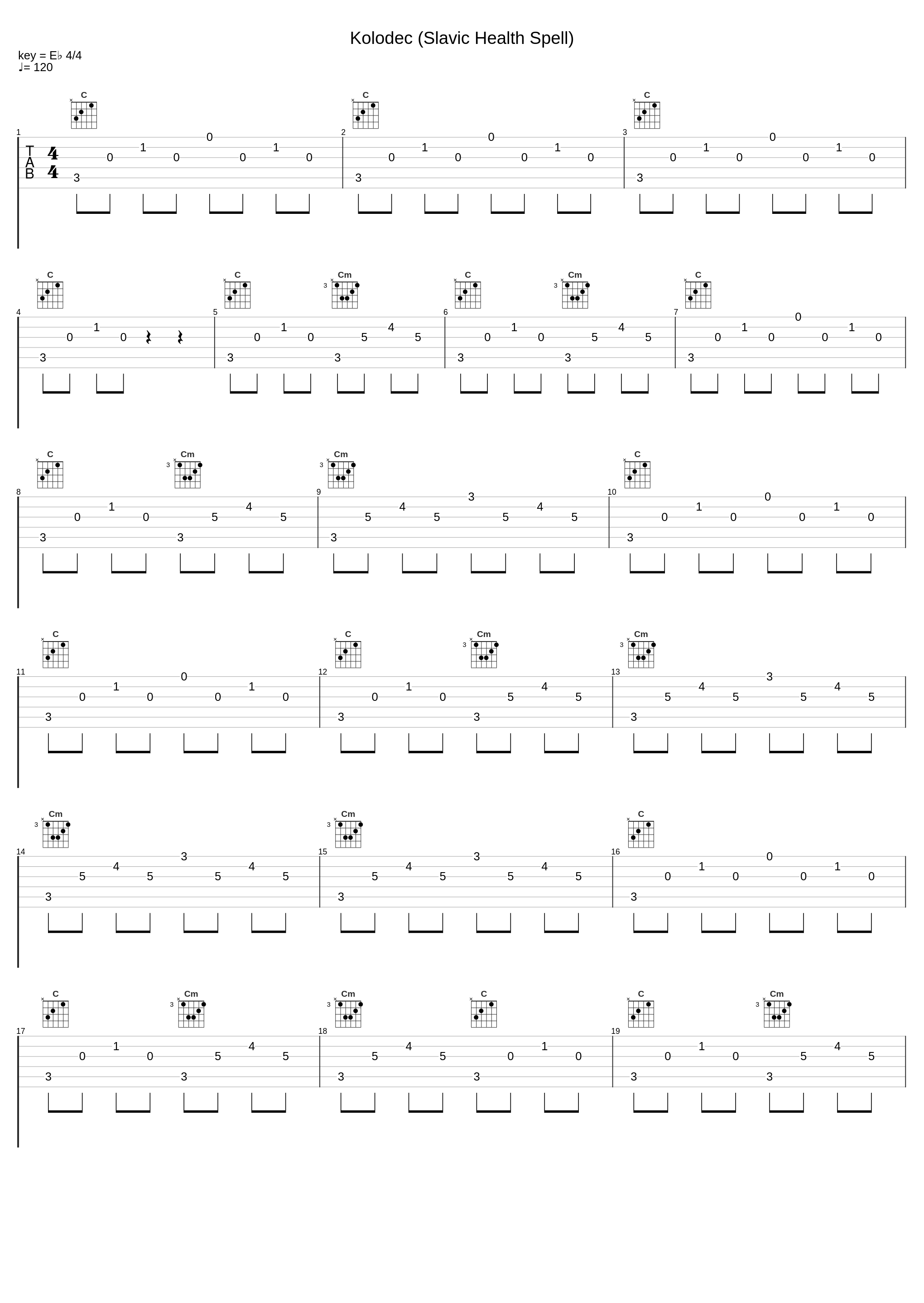 Kolodec (Slavic Health Spell)_Theodor Bastard_1