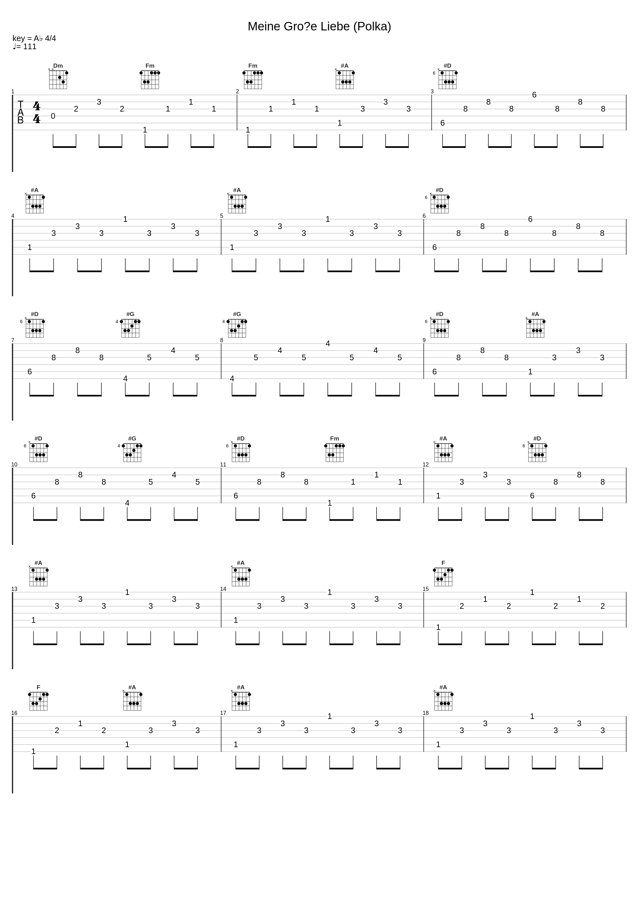 Meine Große Liebe (Polka)_Ernst Mosch_1