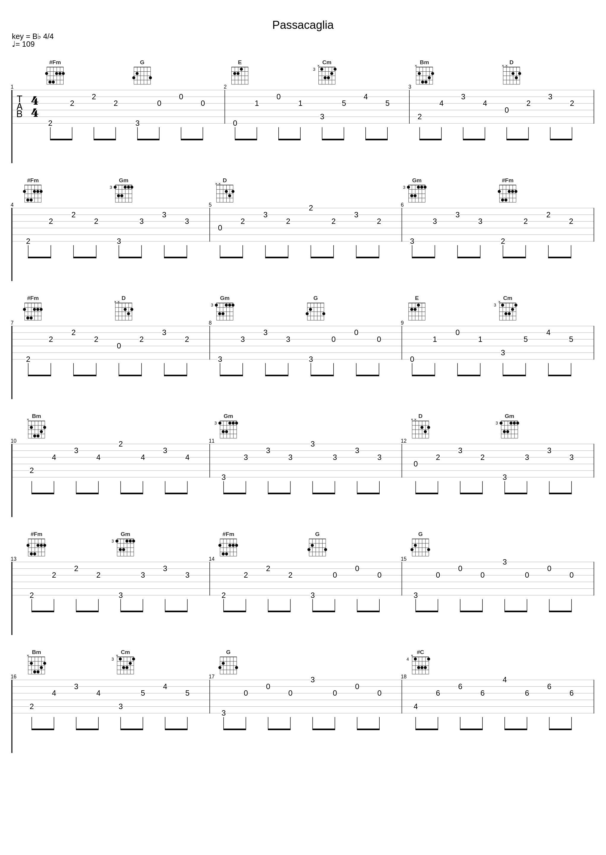 Passacaglia_Andrés Segovia,Girolamo Alessandro Frescobaldi_1