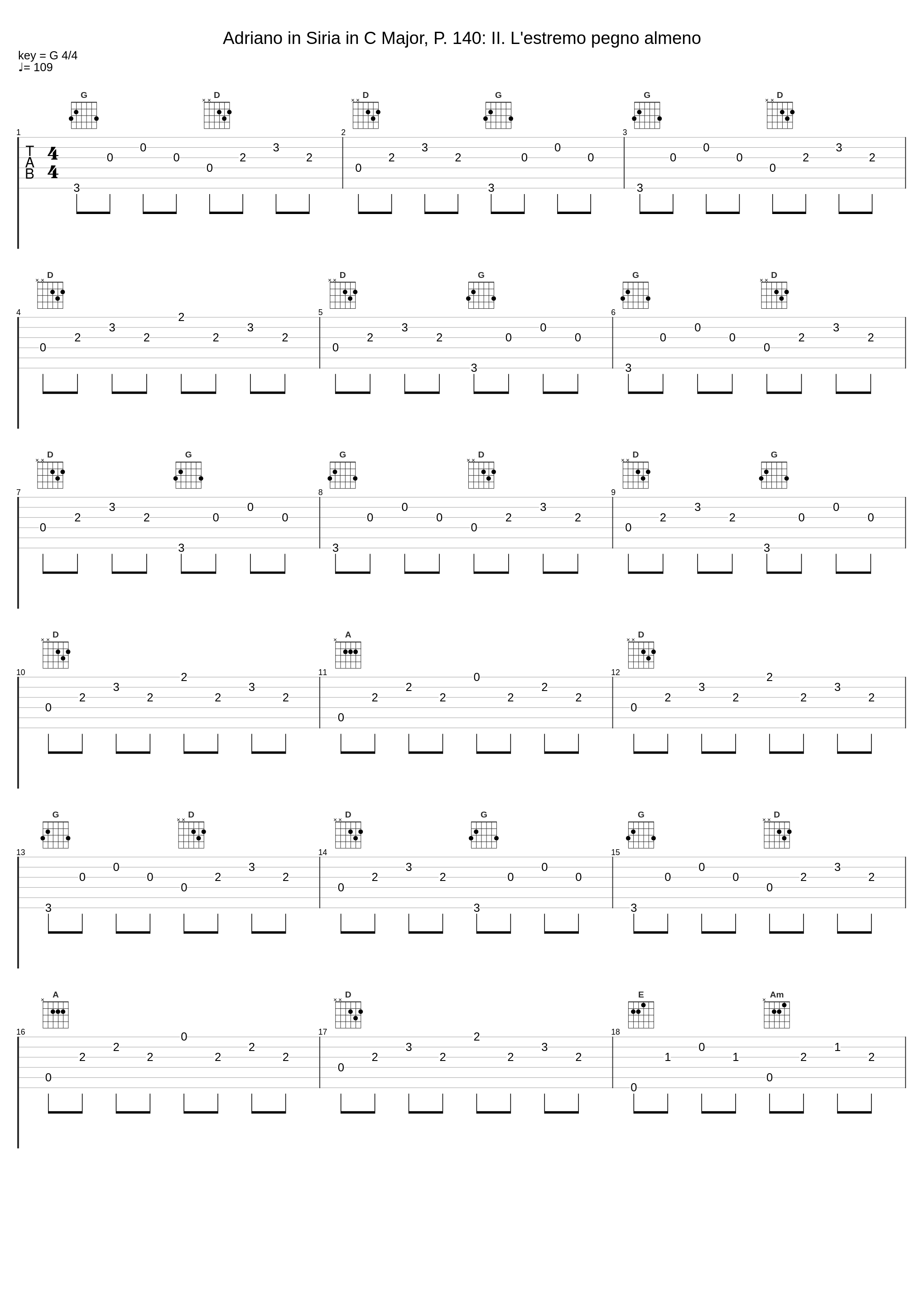 Adriano in Siria in C Major, P. 140: II. L'estremo pegno almeno_Orchestre de Saint-Christol,Giovanni Battista Pergolesi_1