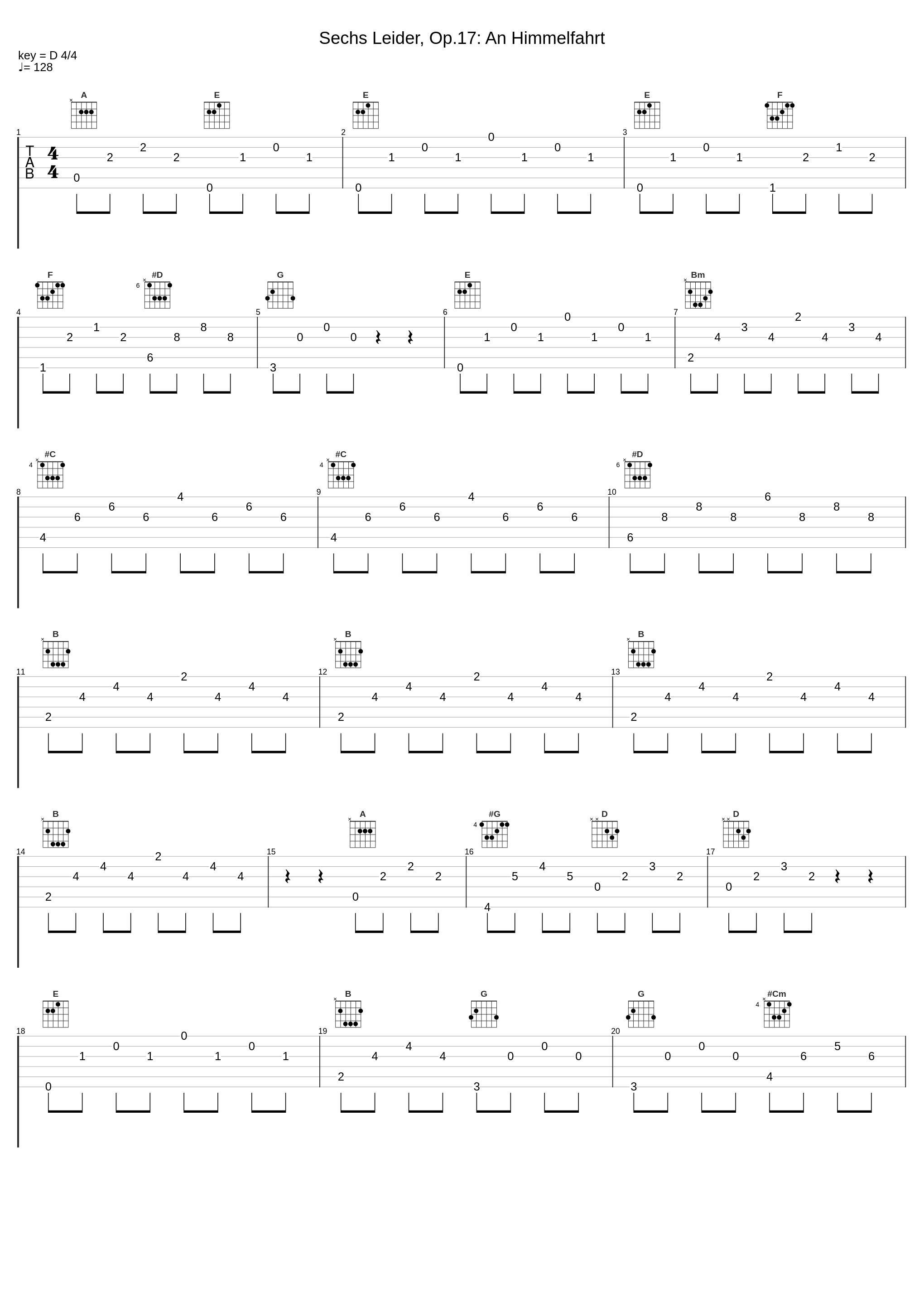 Sechs Leider, Op.17: An Himmelfahrt_Ebony Band,Barbara Kozelj,Viktor Ullmann,Werner Herbers_1