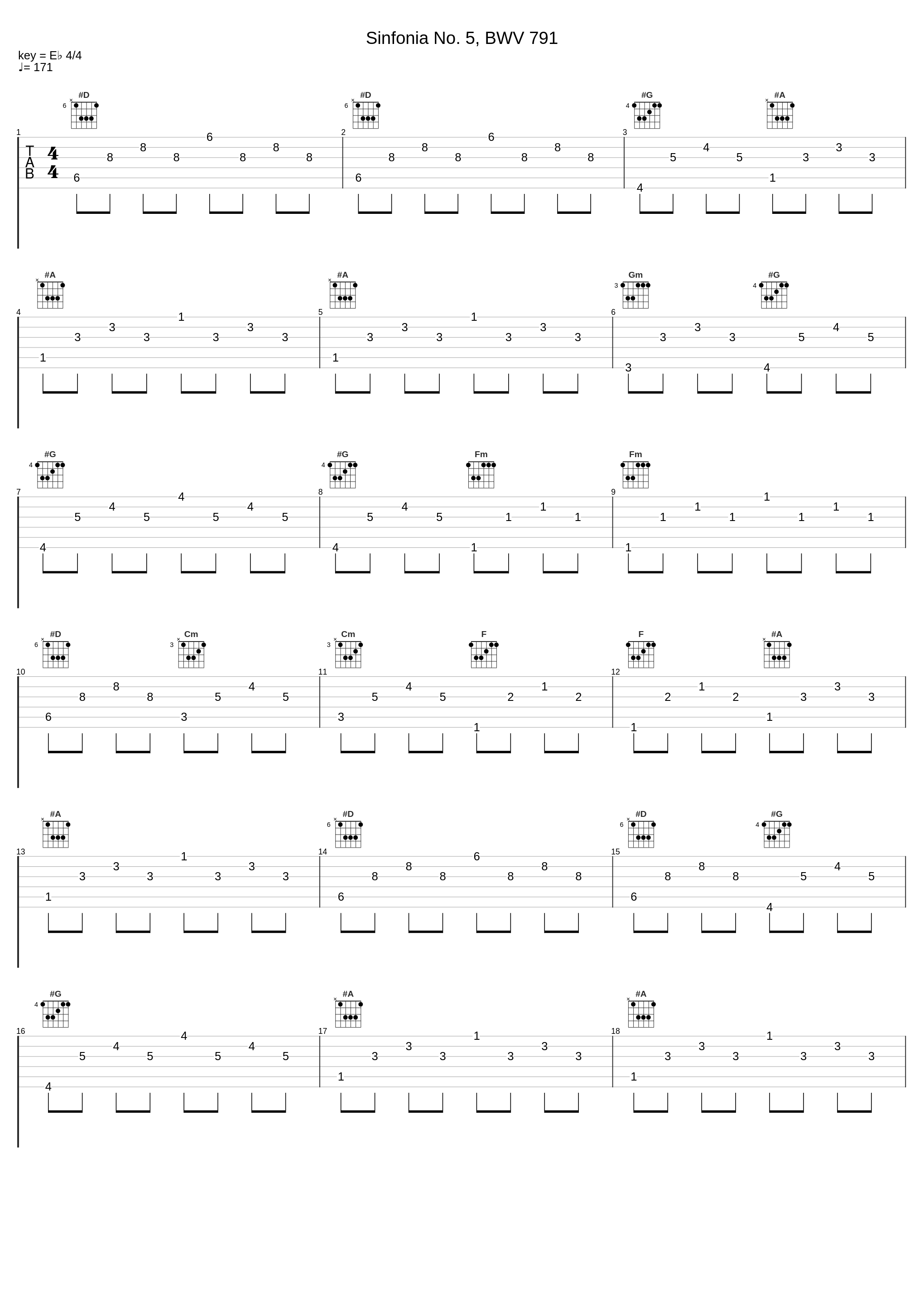 Sinfonia No. 5, BWV 791_PIETRO RIGACCI_1