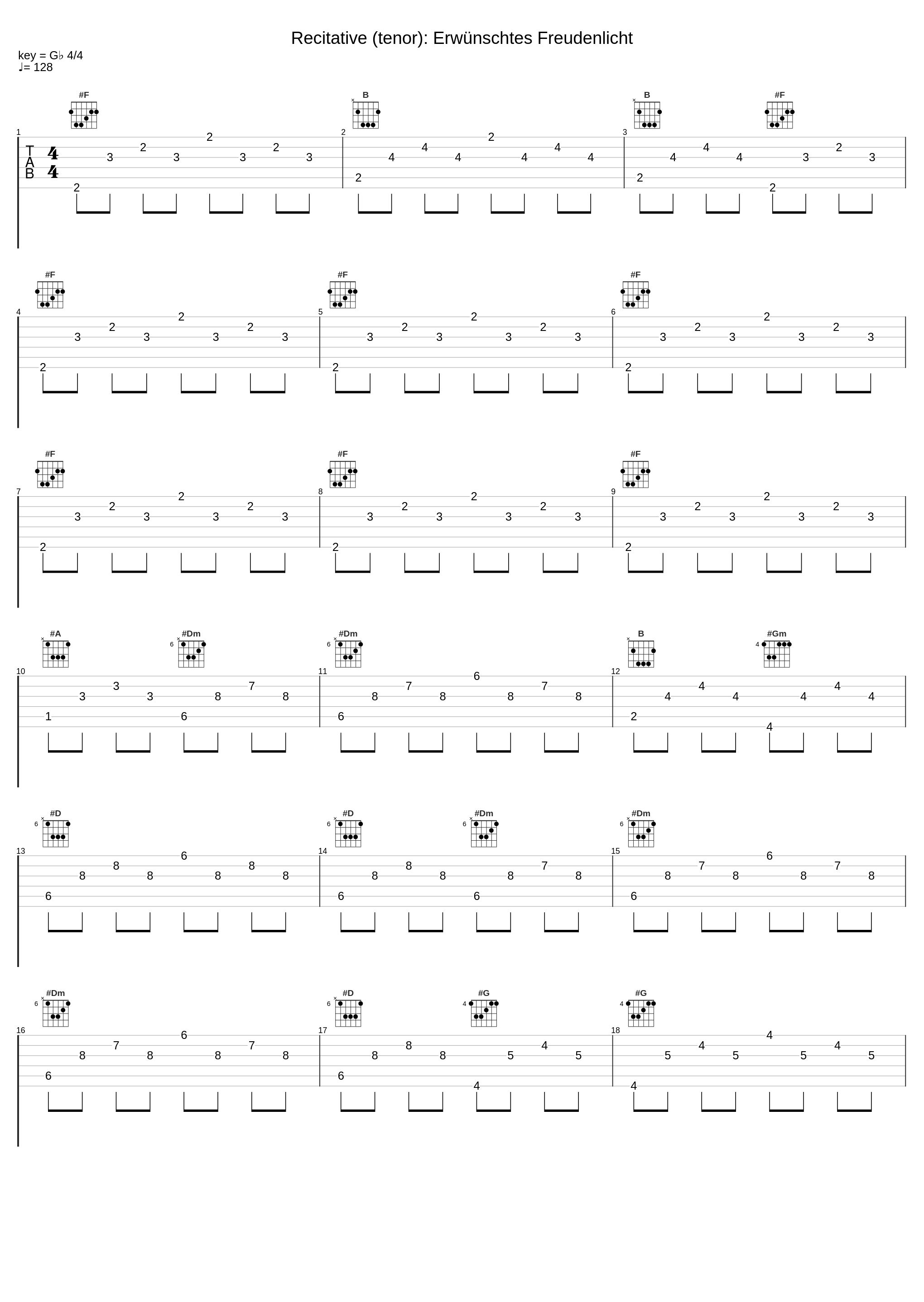 Recitative (tenor): Erwünschtes Freudenlicht_Christoph Genz_1