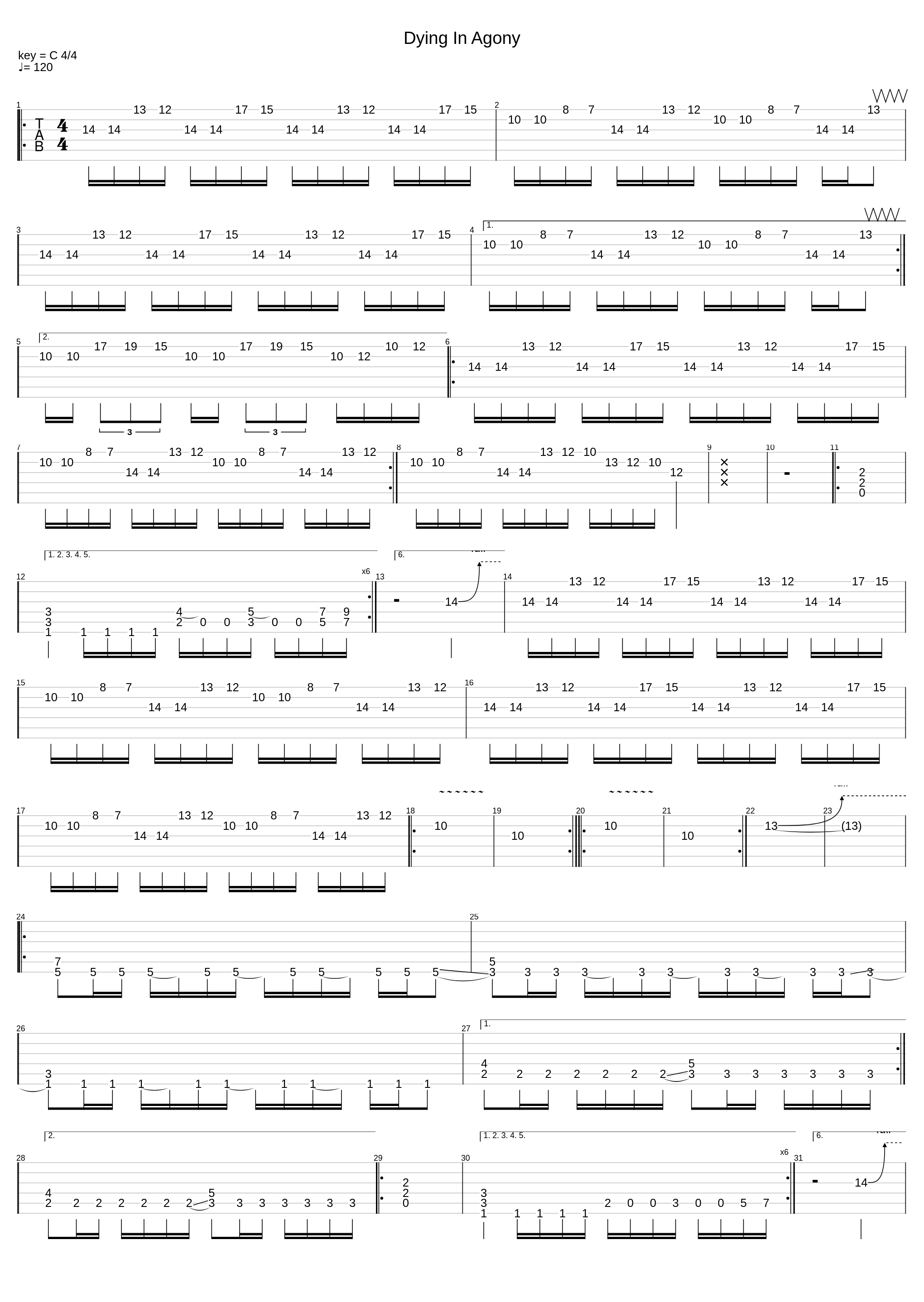 Dying In Agony_Heaven And Hell_1