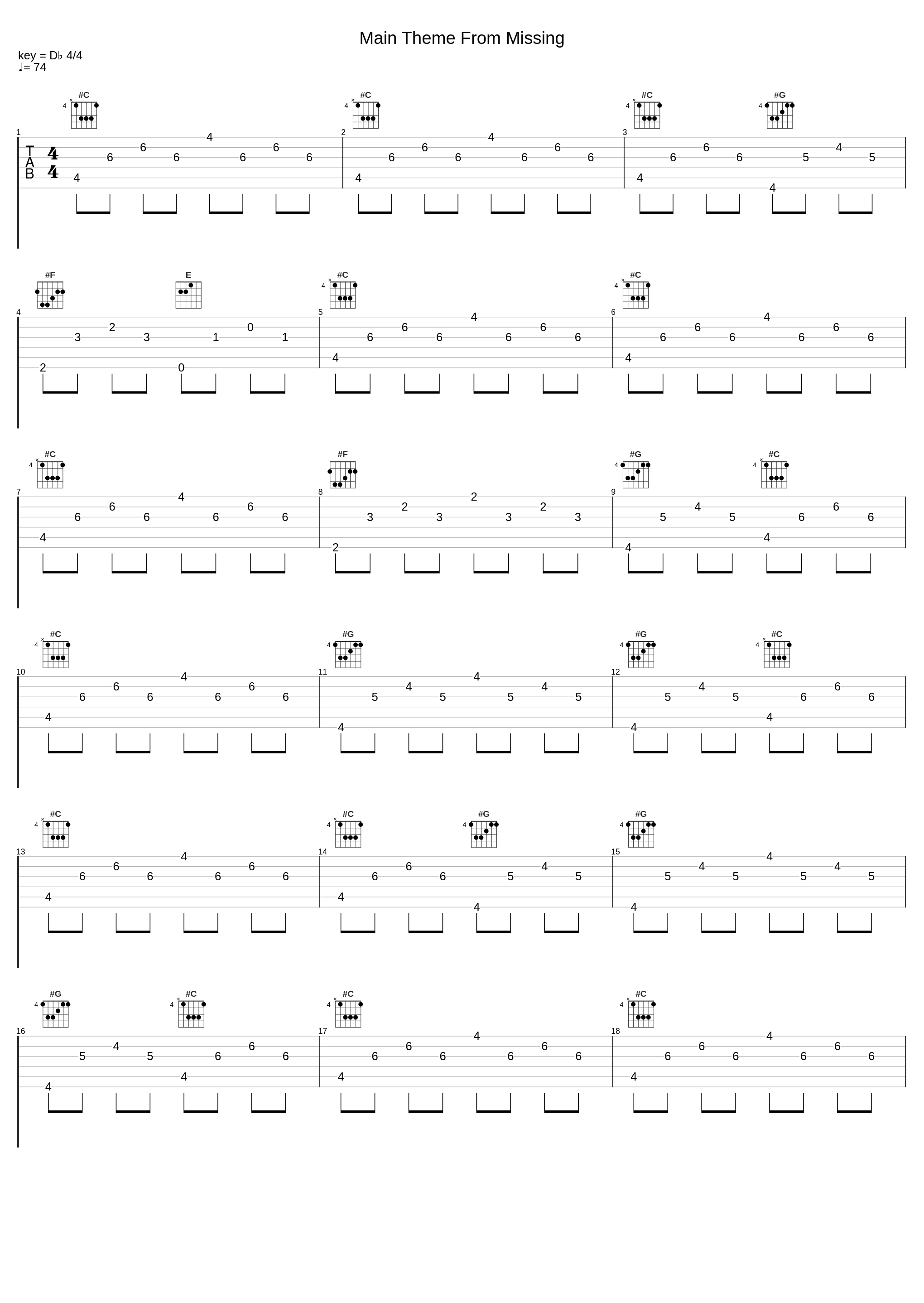 Main Theme From Missing_Vangelis_1