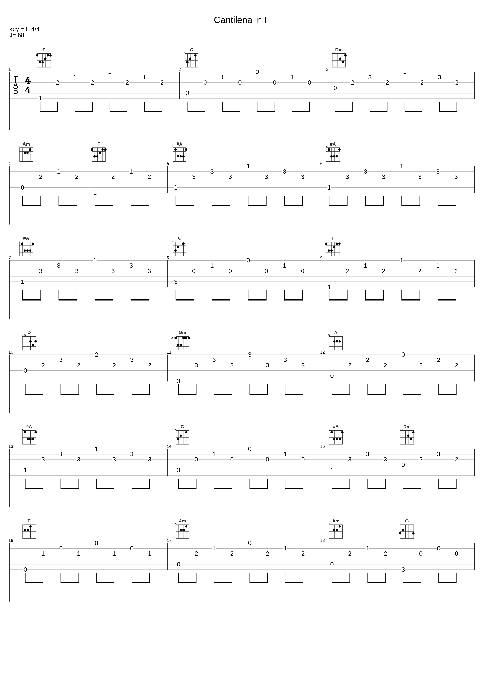 Cantilena in F_Kajem,Josef Rheinberger_1