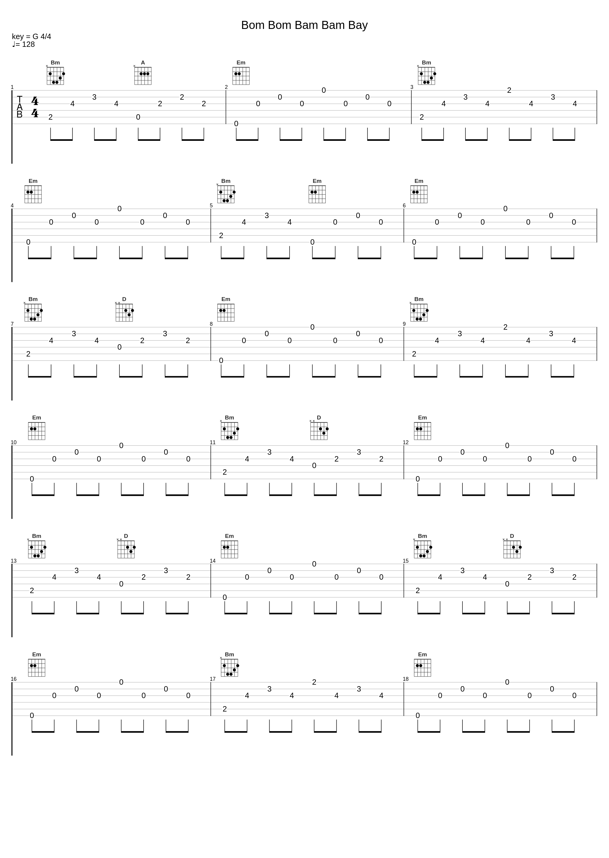 Bom Bom Bam Bam Bay_Solid Base_1