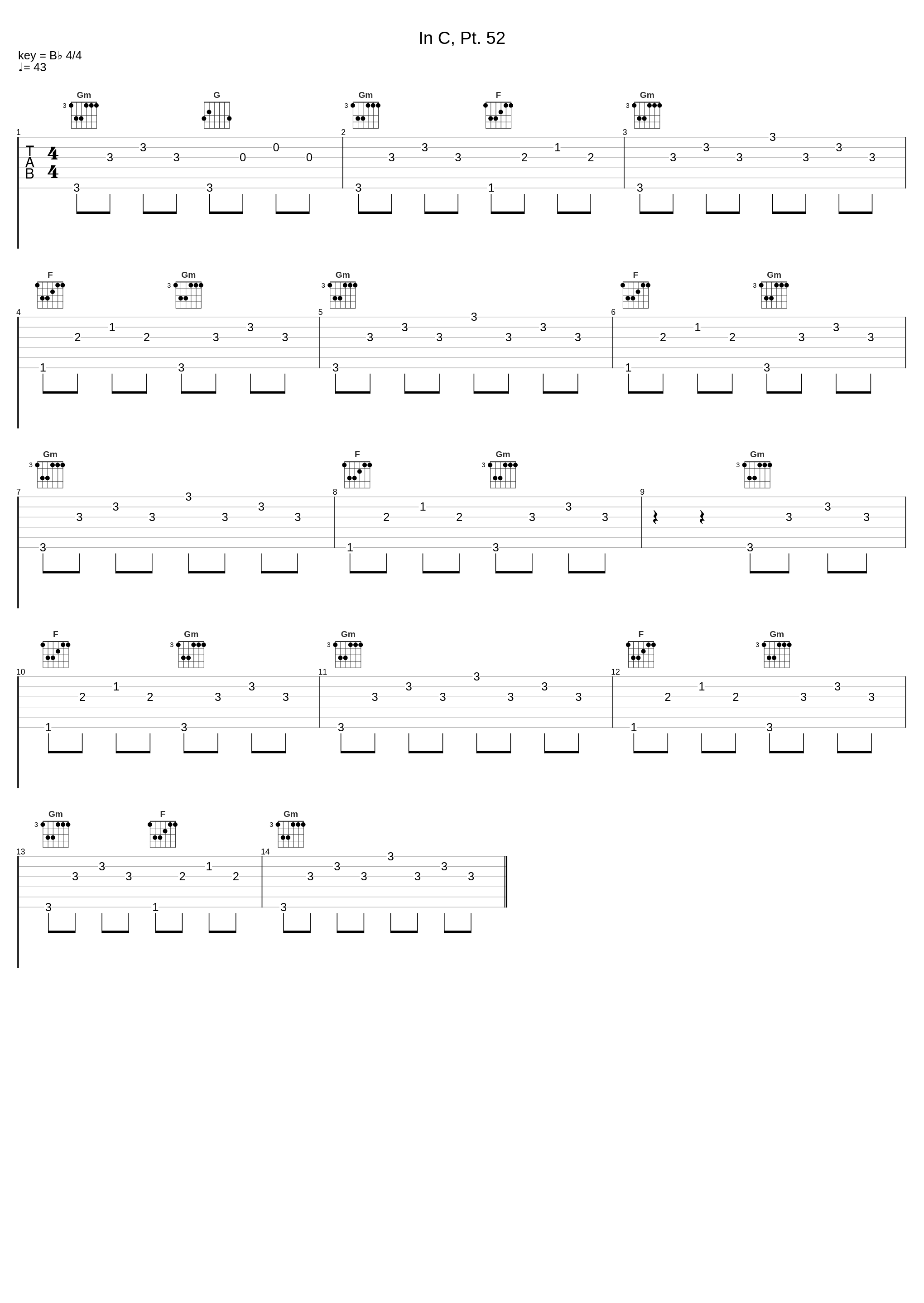 In C, Pt. 52_Salt Lake Electric Ensemble,Terry Riley_1