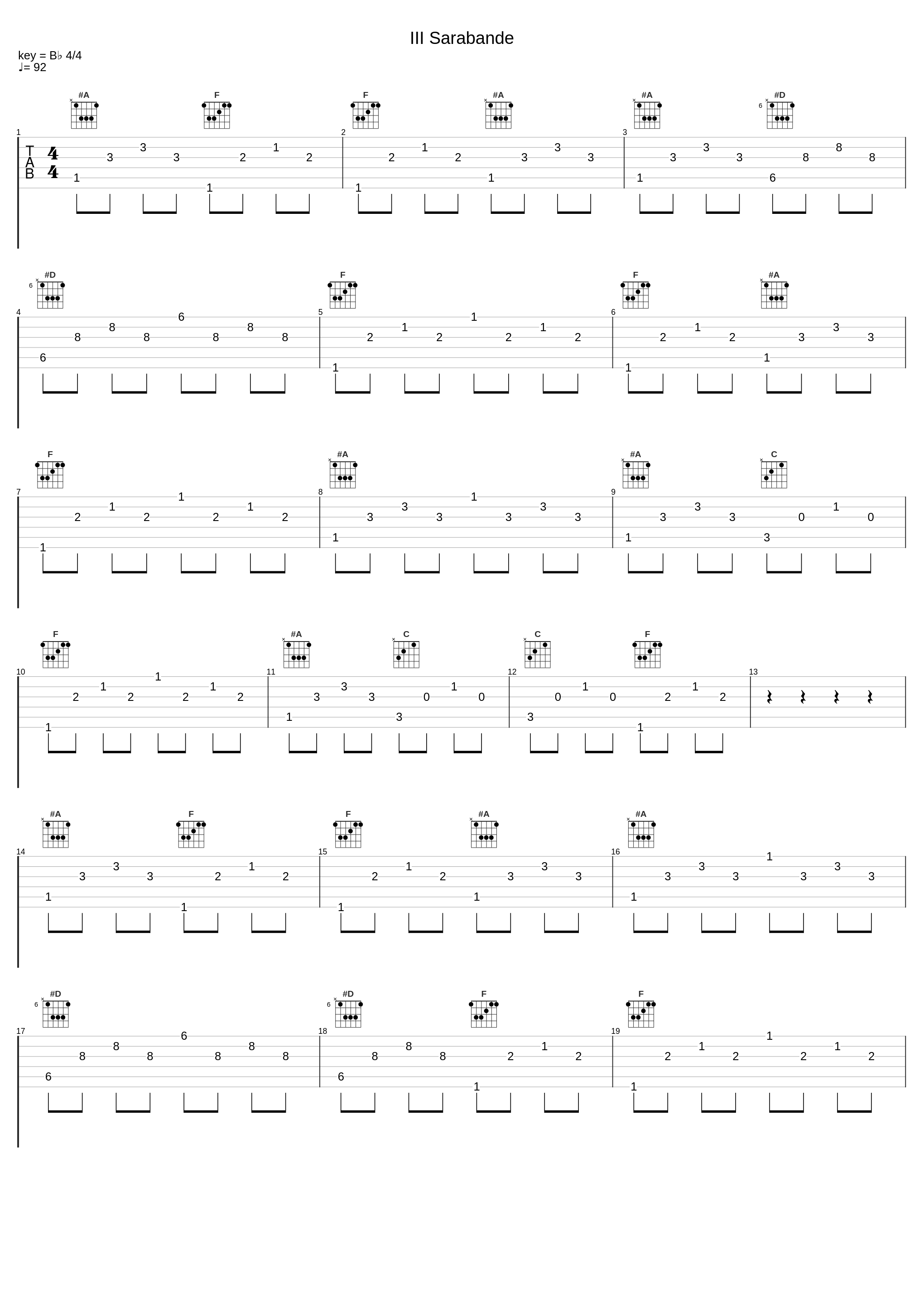 III Sarabande_Maurice André_1