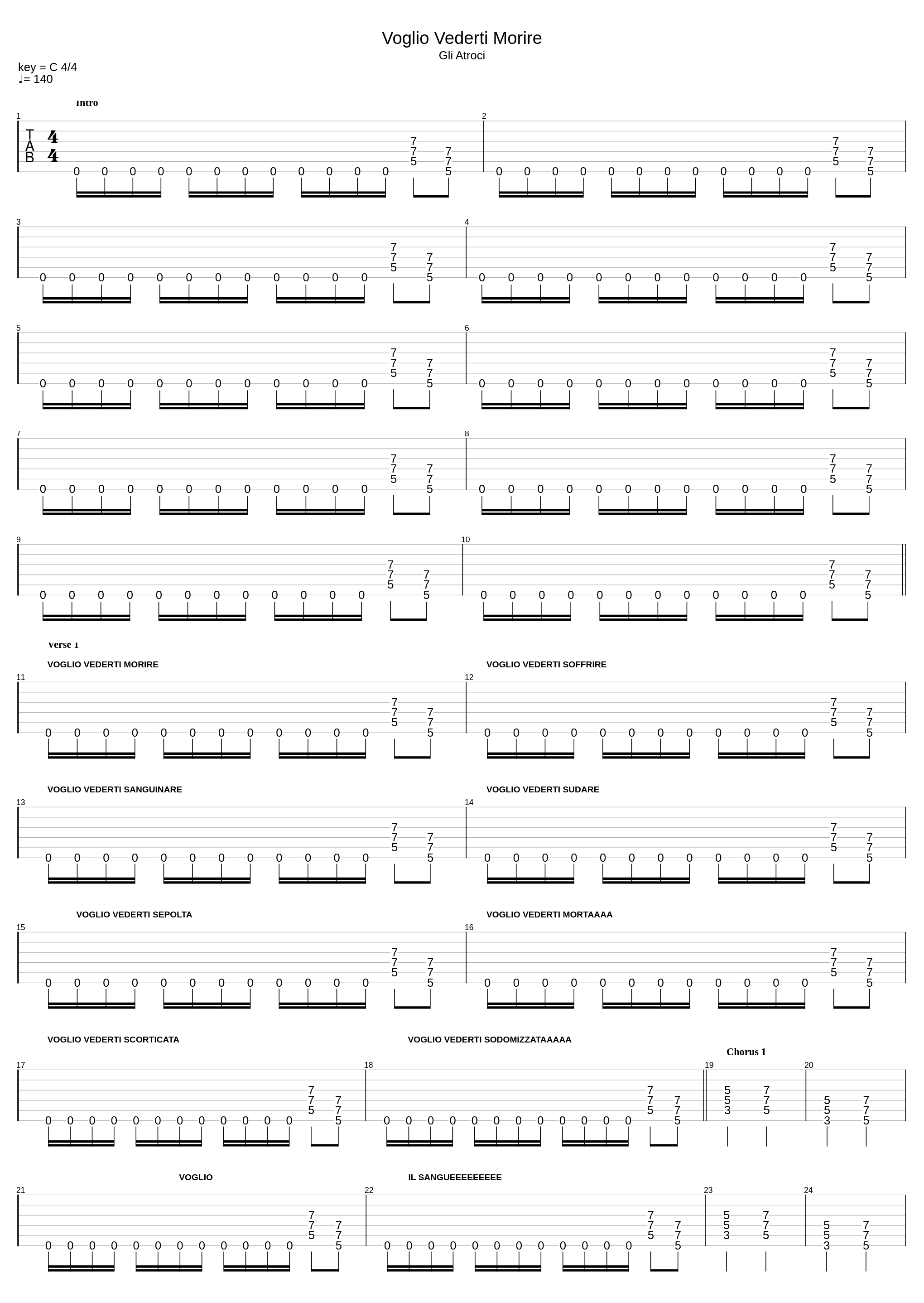 Voglio Vederti Morire_Gli Atroci_1