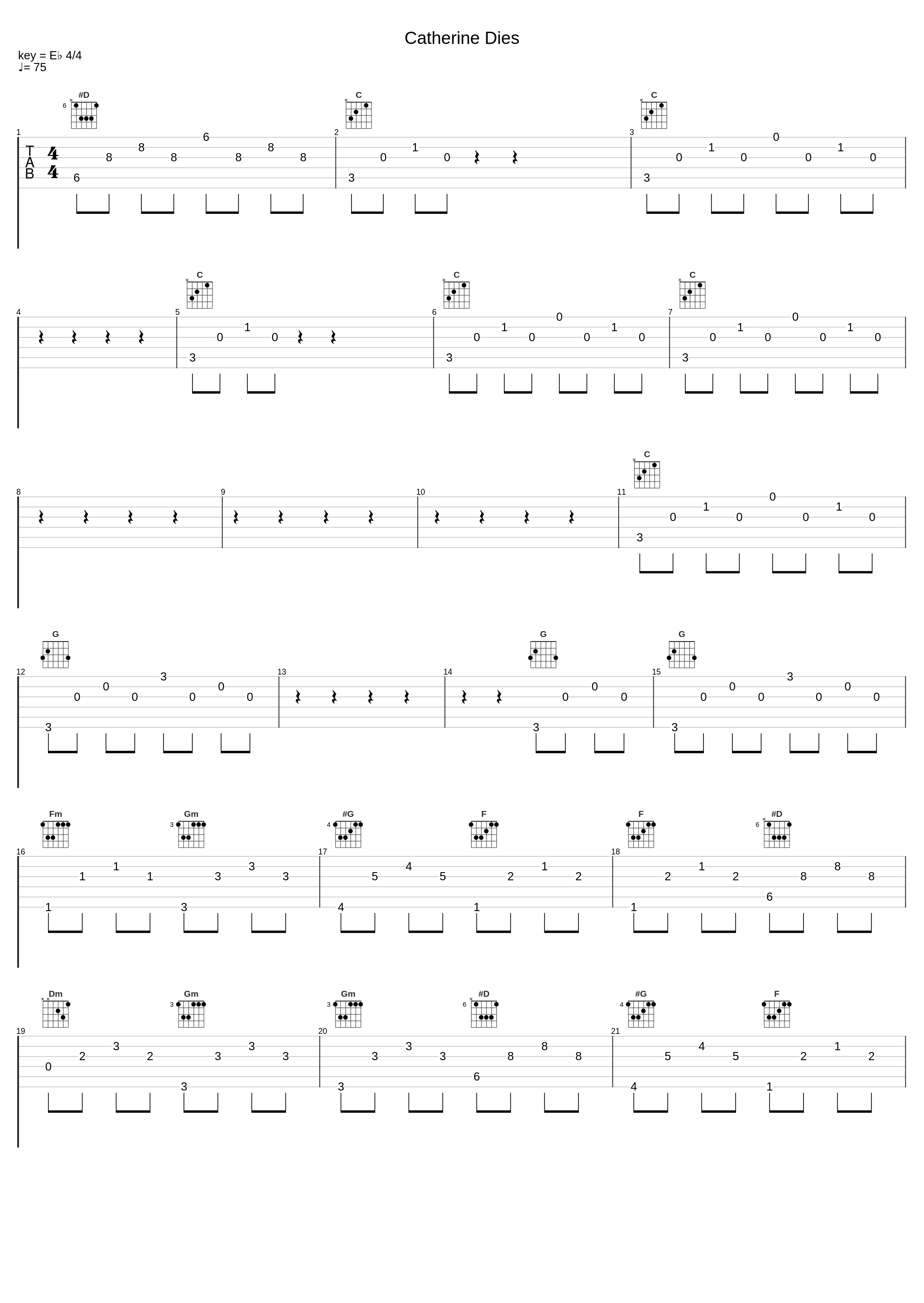 Catherine Dies_坂本龙一_1