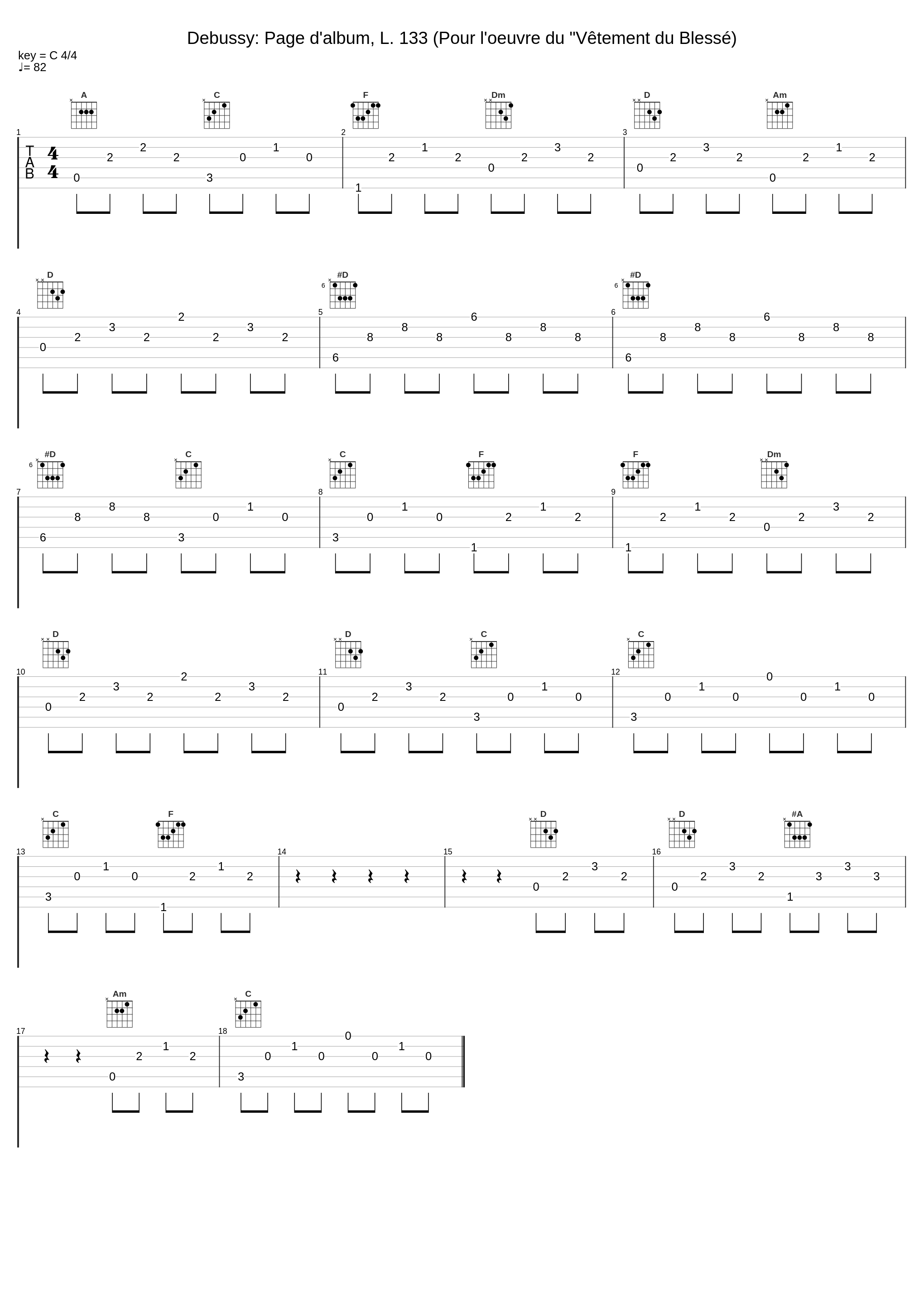 Debussy: Page d'album, L. 133 (Pour l'oeuvre du "Vêtement du Blessé)_Zoltán Kocsis_1