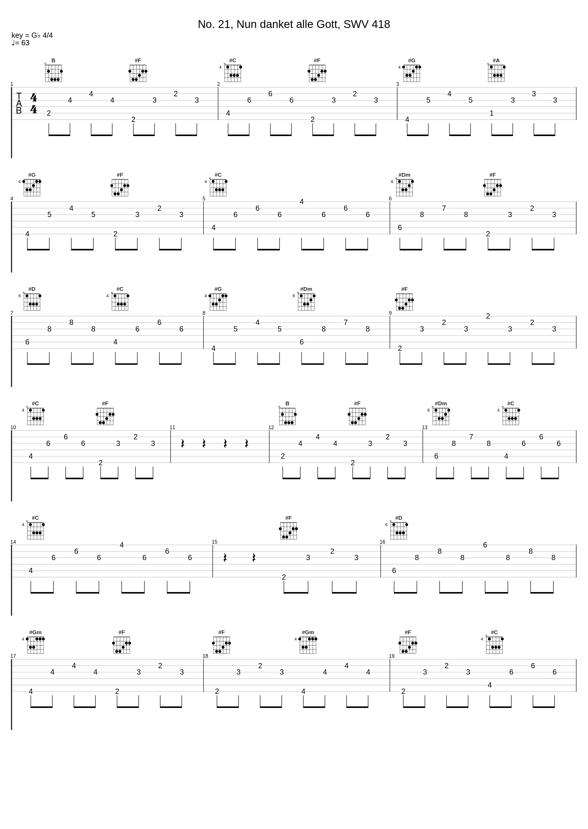 No. 21, Nun danket alle Gott, SWV 418_Musica Fiata,Kammerchor Stuttgart,Heinrich Schütz,Frieder Bernius_1