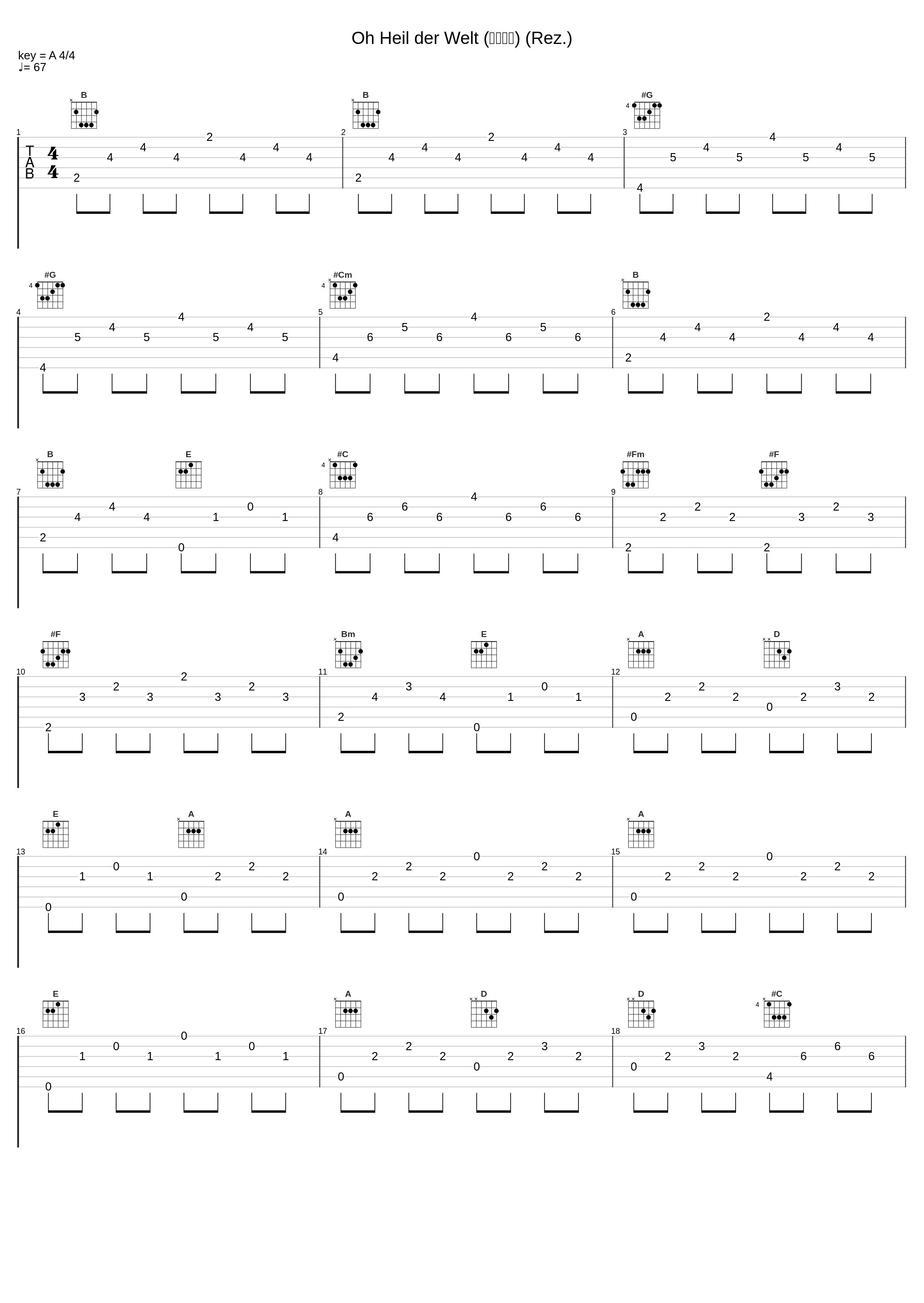 Oh Heil der Welt (拯救世界) (Rez.)_Daniel Johannsen,Christoph Spering_1