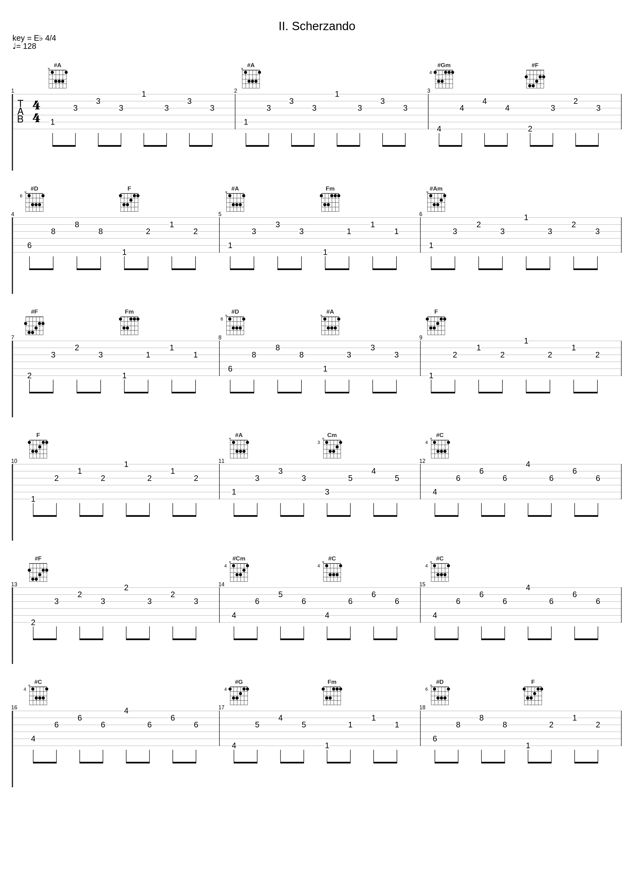 II. Scherzando_Andrew Simon,李伟安_1