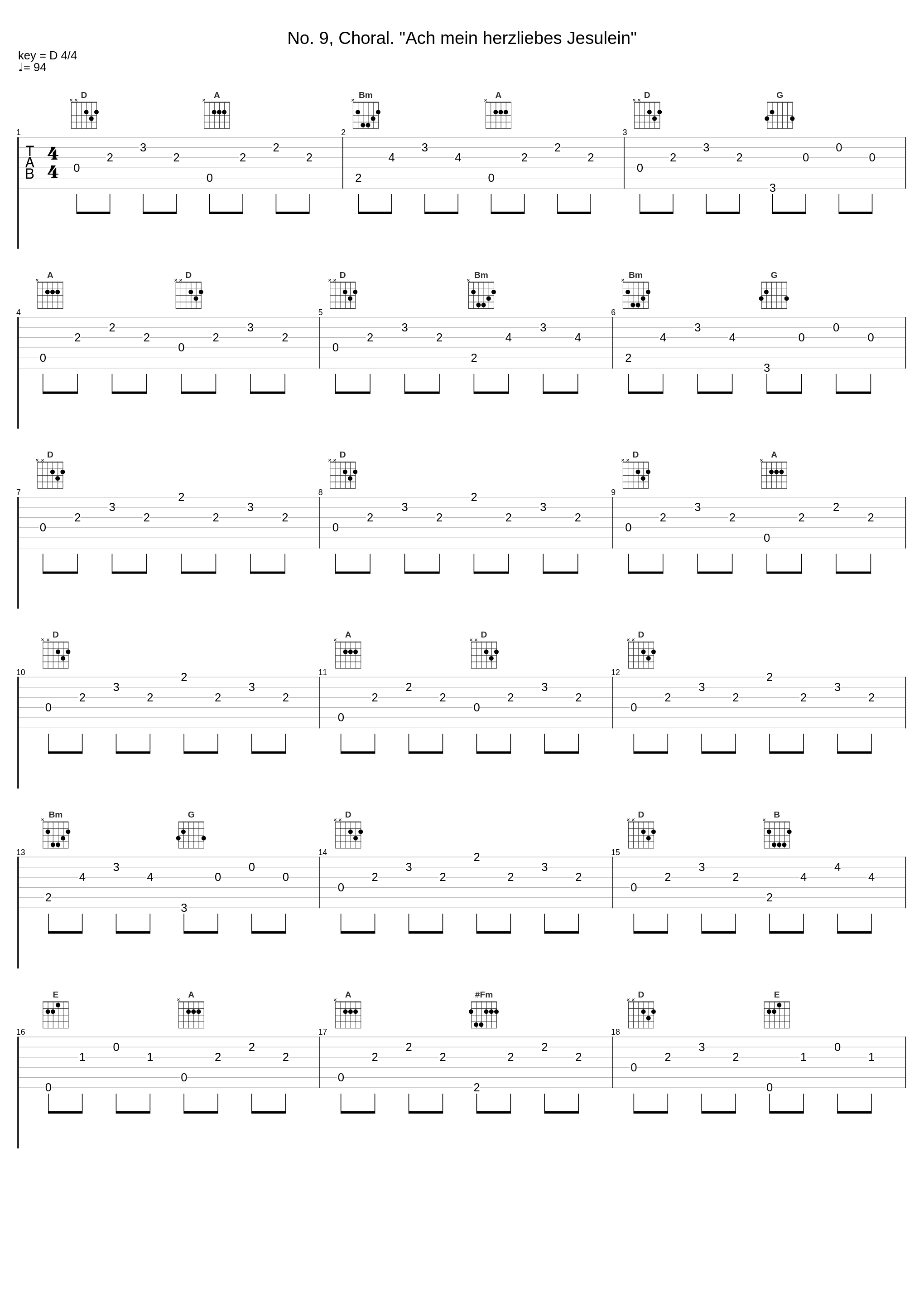 No. 9, Choral. "Ach mein herzliebes Jesulein"_Maurice André,Heinrich Schütz-Chor,Heilbronn_1