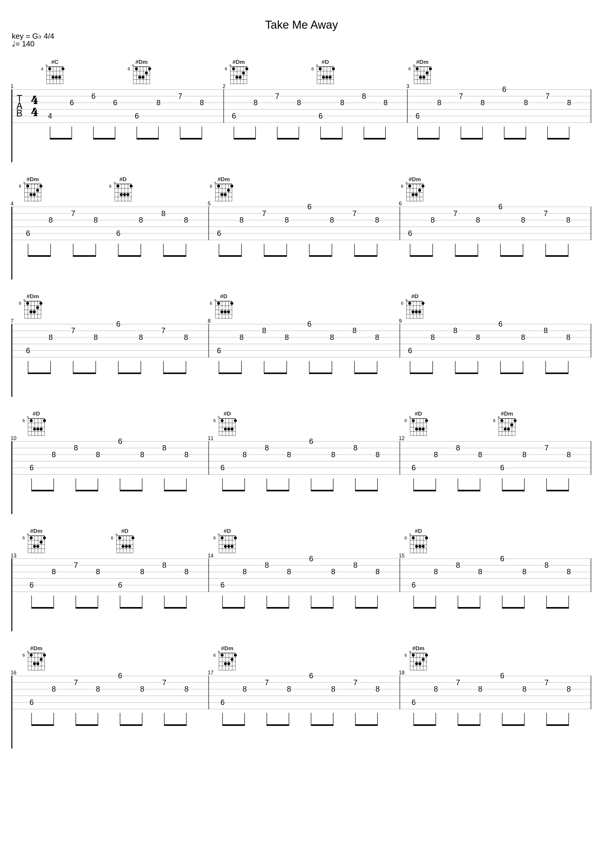 Take Me Away_4 Strings_1