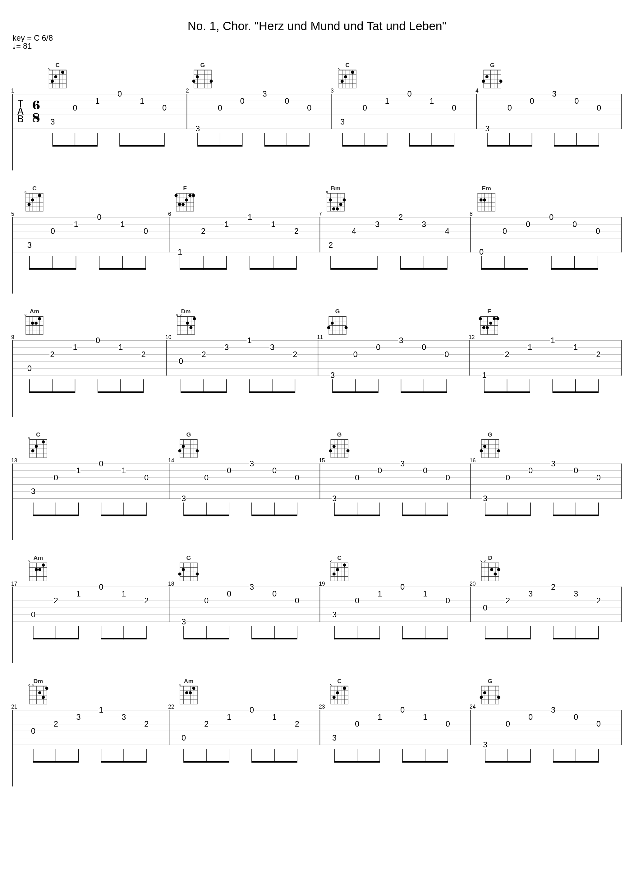 No. 1, Chor. "Herz und Mund und Tat und Leben"_Maurice André,Heinrich Schütz-Chor,Heilbronn_1