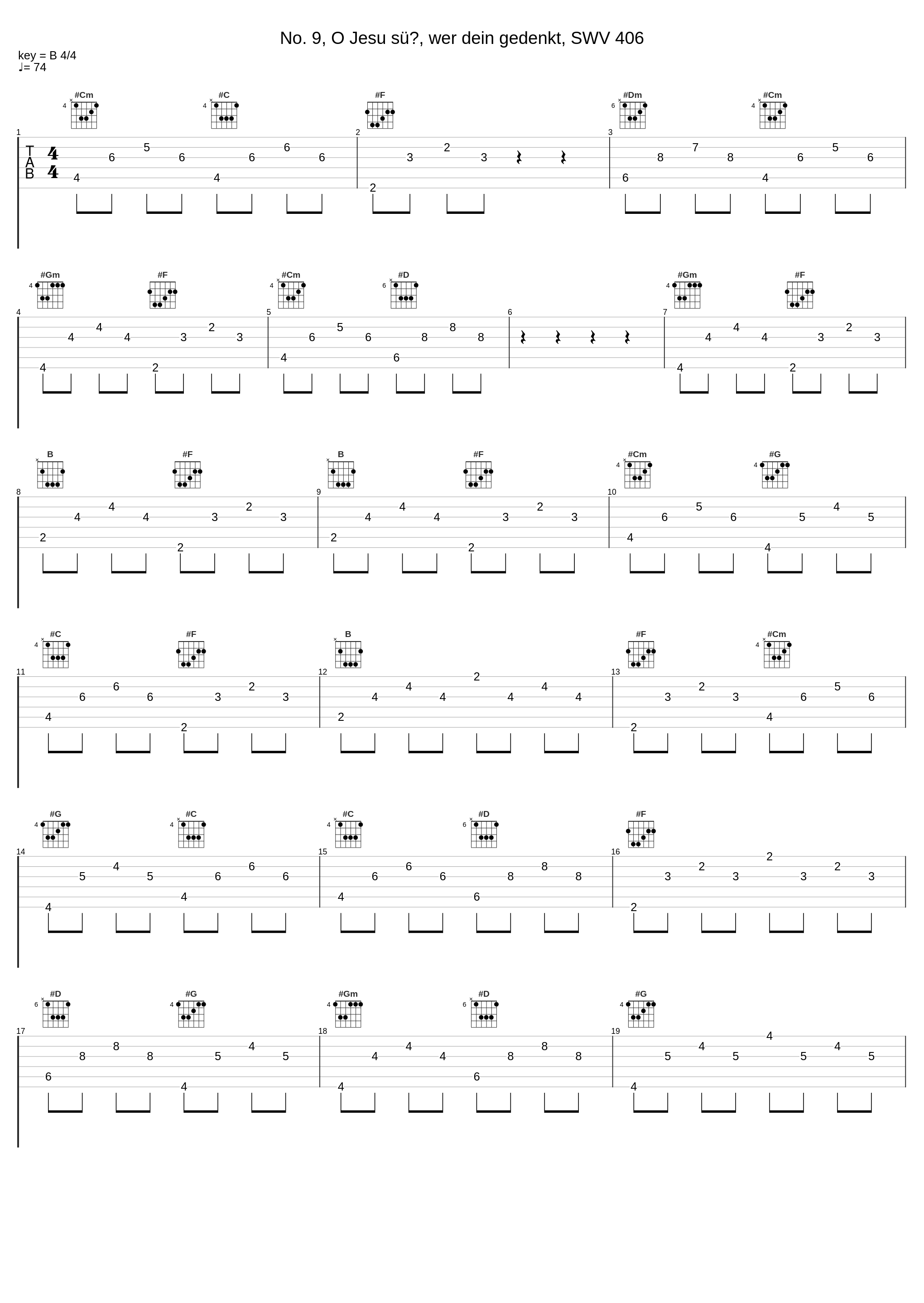 No. 9, O Jesu süß, wer dein gedenkt, SWV 406_Musica Fiata,Kammerchor Stuttgart,Heinrich Schütz,Frieder Bernius_1