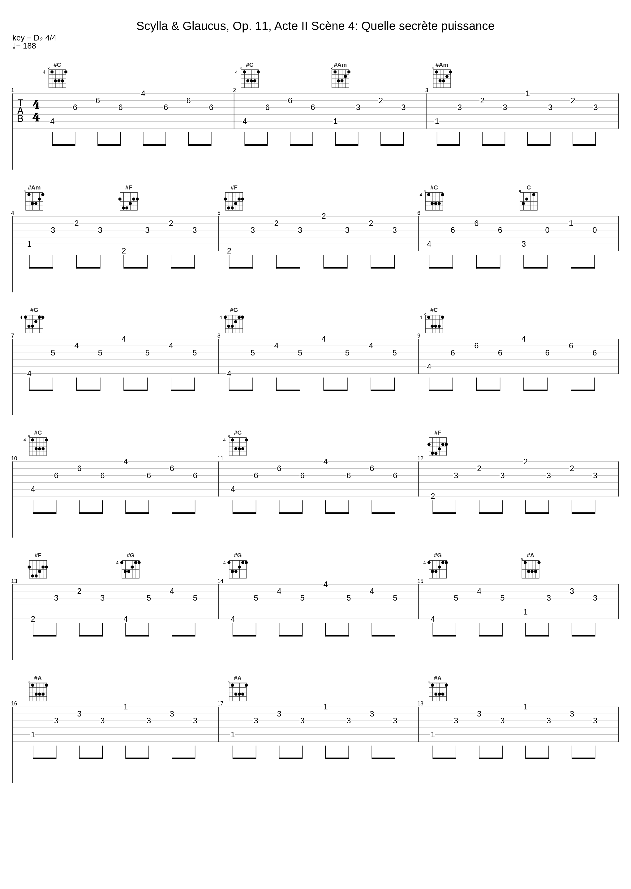 Scylla & Glaucus, Op. 11, Acte II Scène 4: Quelle secrète puissance_Les Nouveaux Caractères,Sébastien d'Hérin,Frederic Caton,Anders J. Dahlin,Jean-Marie Leclair,d'Albaret_1