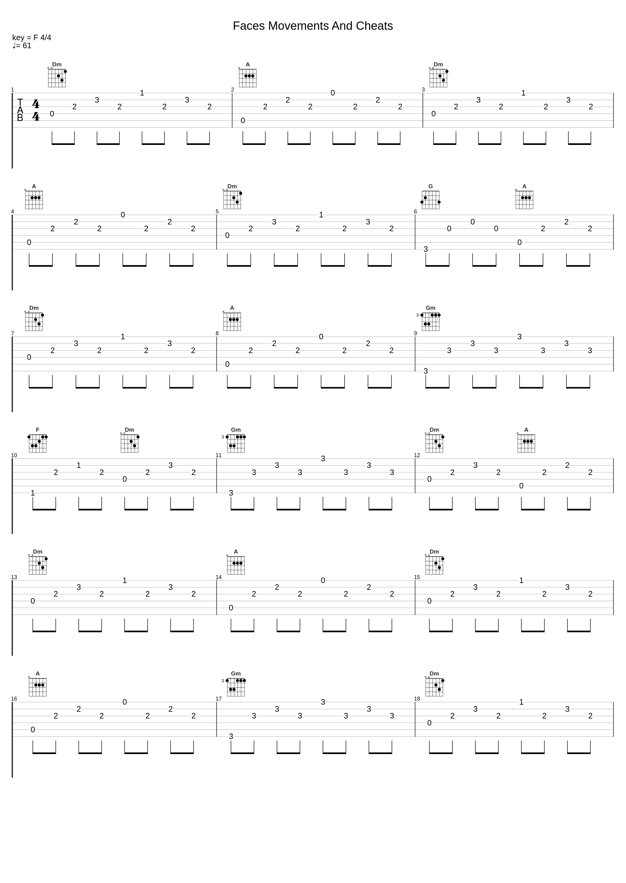 Faces Movements And Cheats_Ruarri Joseph_1