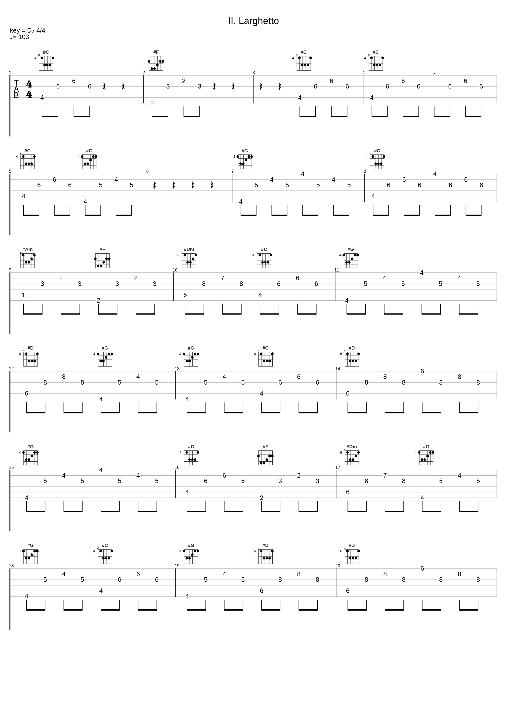 II. Larghetto_Les Récréations,Alessandro Scarlatti_1