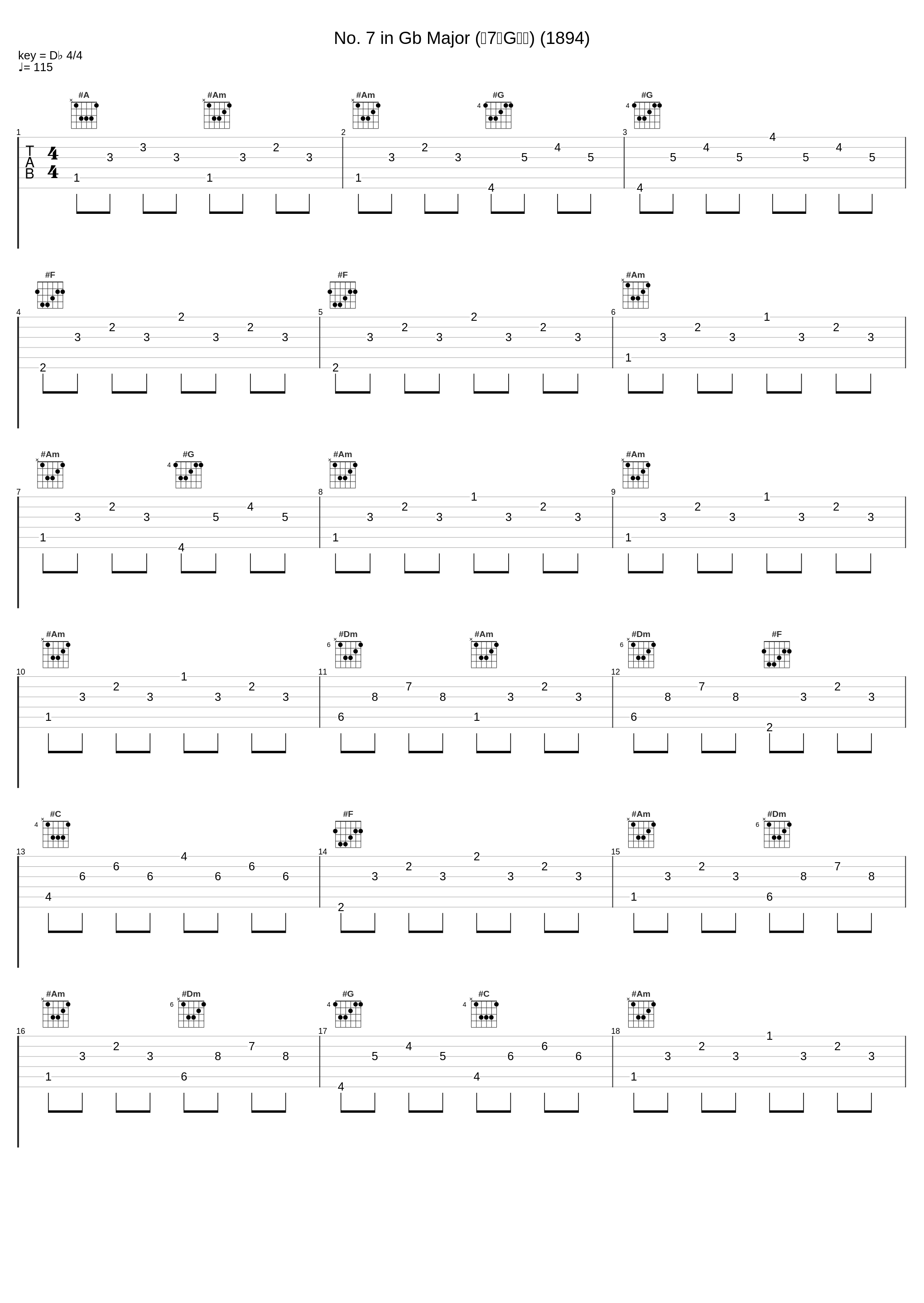 No. 7 in Gb Major (第7号G大调) (1894)_Inna Poroshina,Antonín Dvořák_1