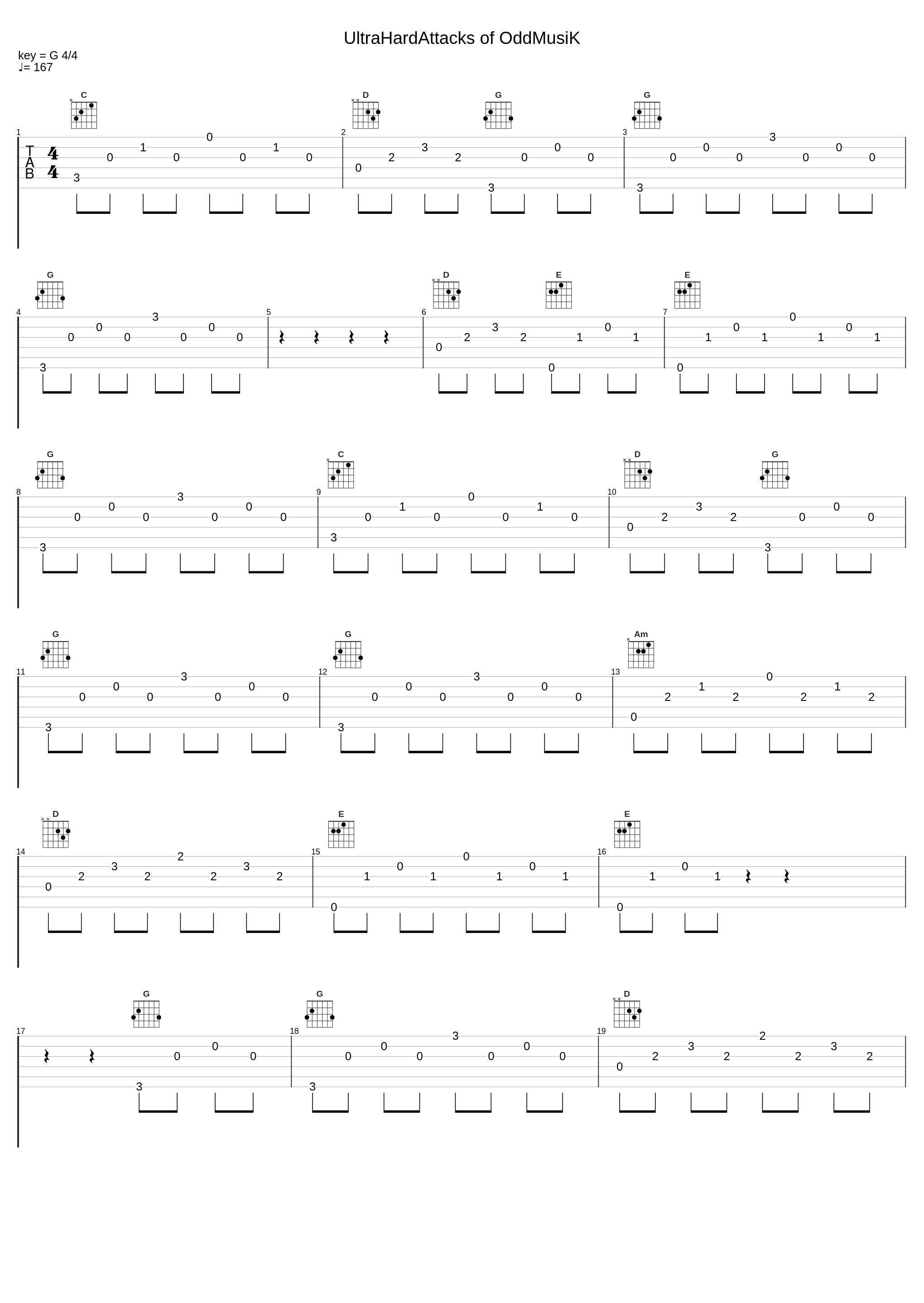 UltraHardAttacks of OddMusiK_篠螺悠那_1