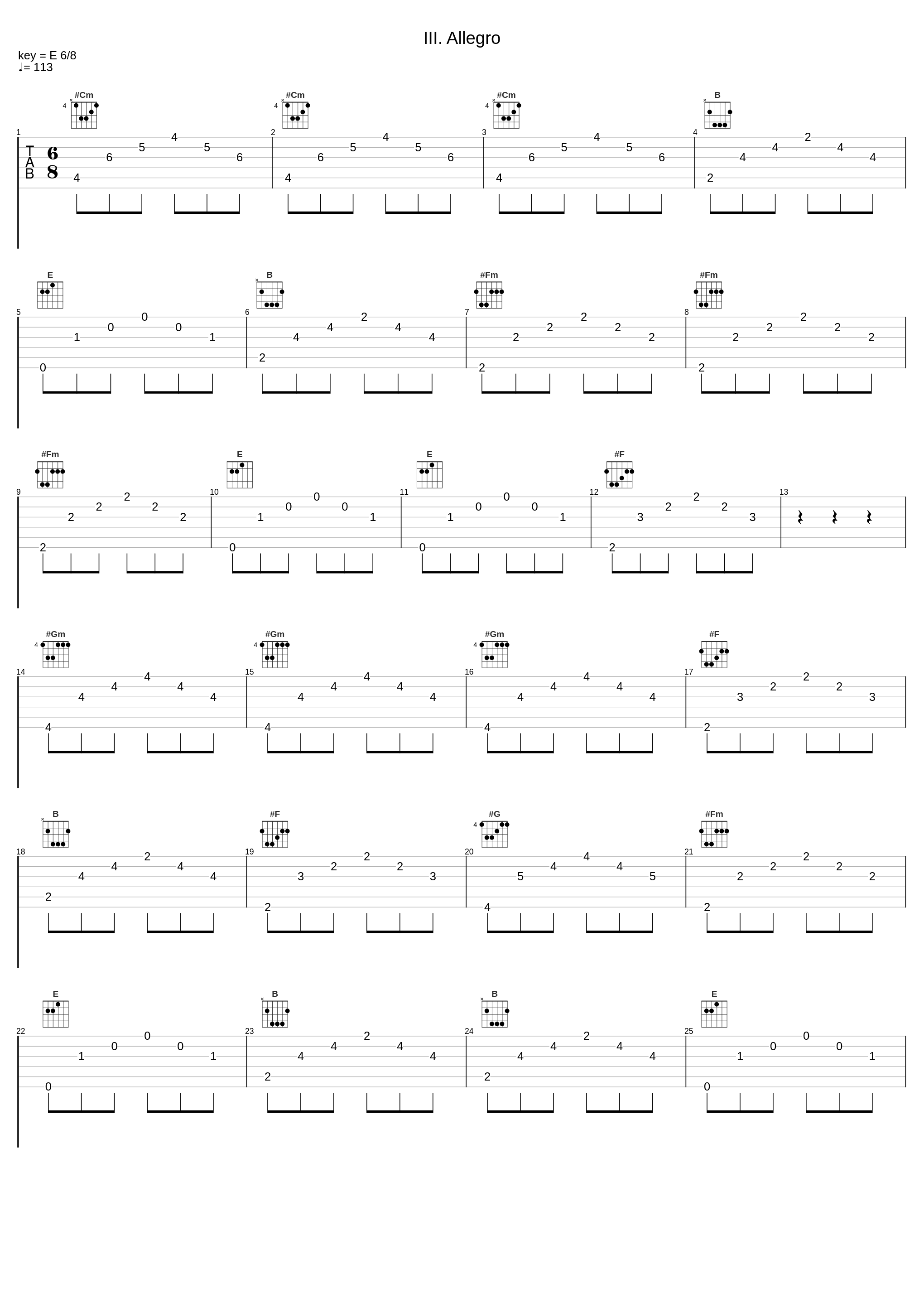 III. Allegro_Les Récréations,Alessandro Scarlatti_1